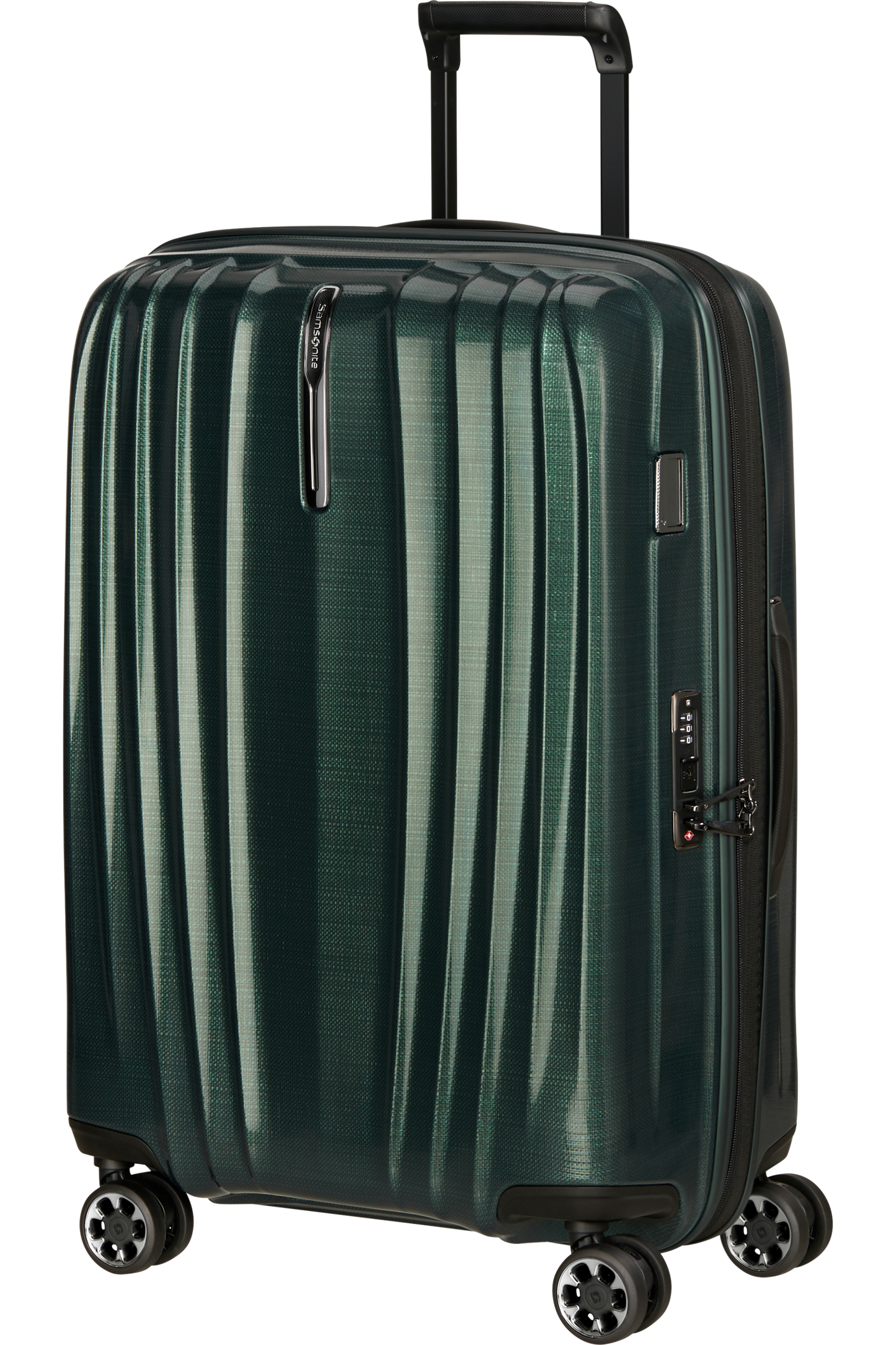Nexis Valise à 4 roues extensible 70cm - Deep Forest