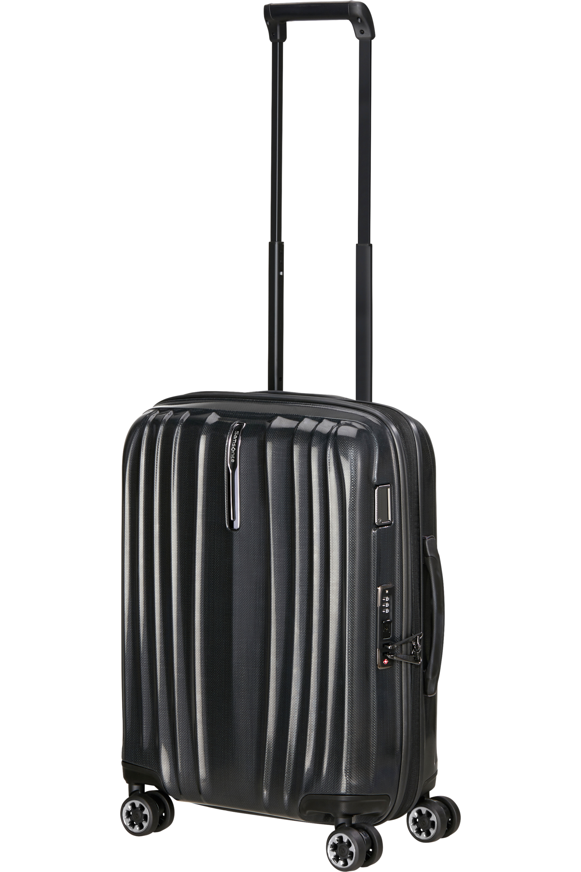Nexis Valise à 4 roues extensible 55cm - Noir Onyx