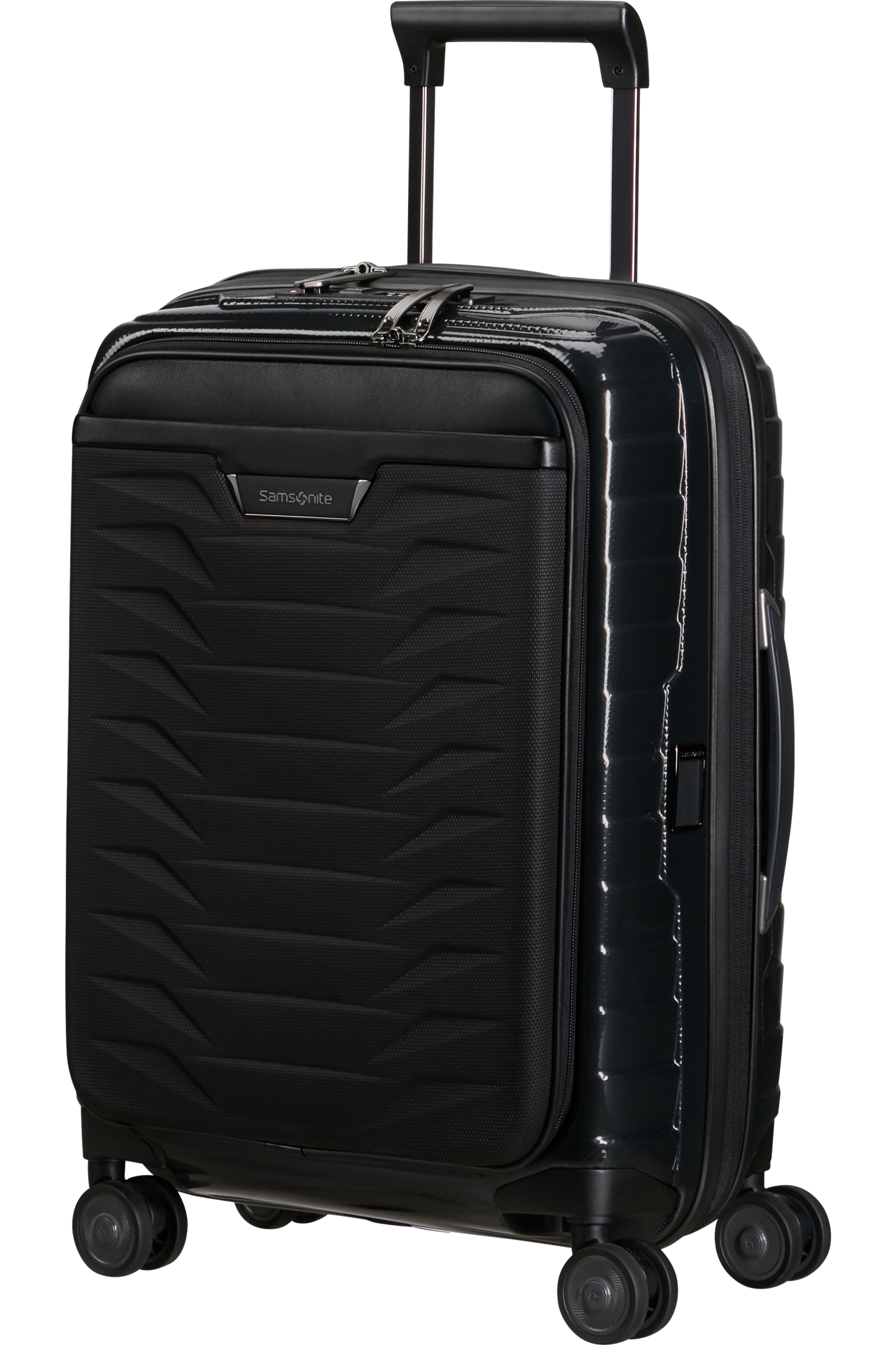 Proxis Valise à 4 roues extensible 55cm - Noir