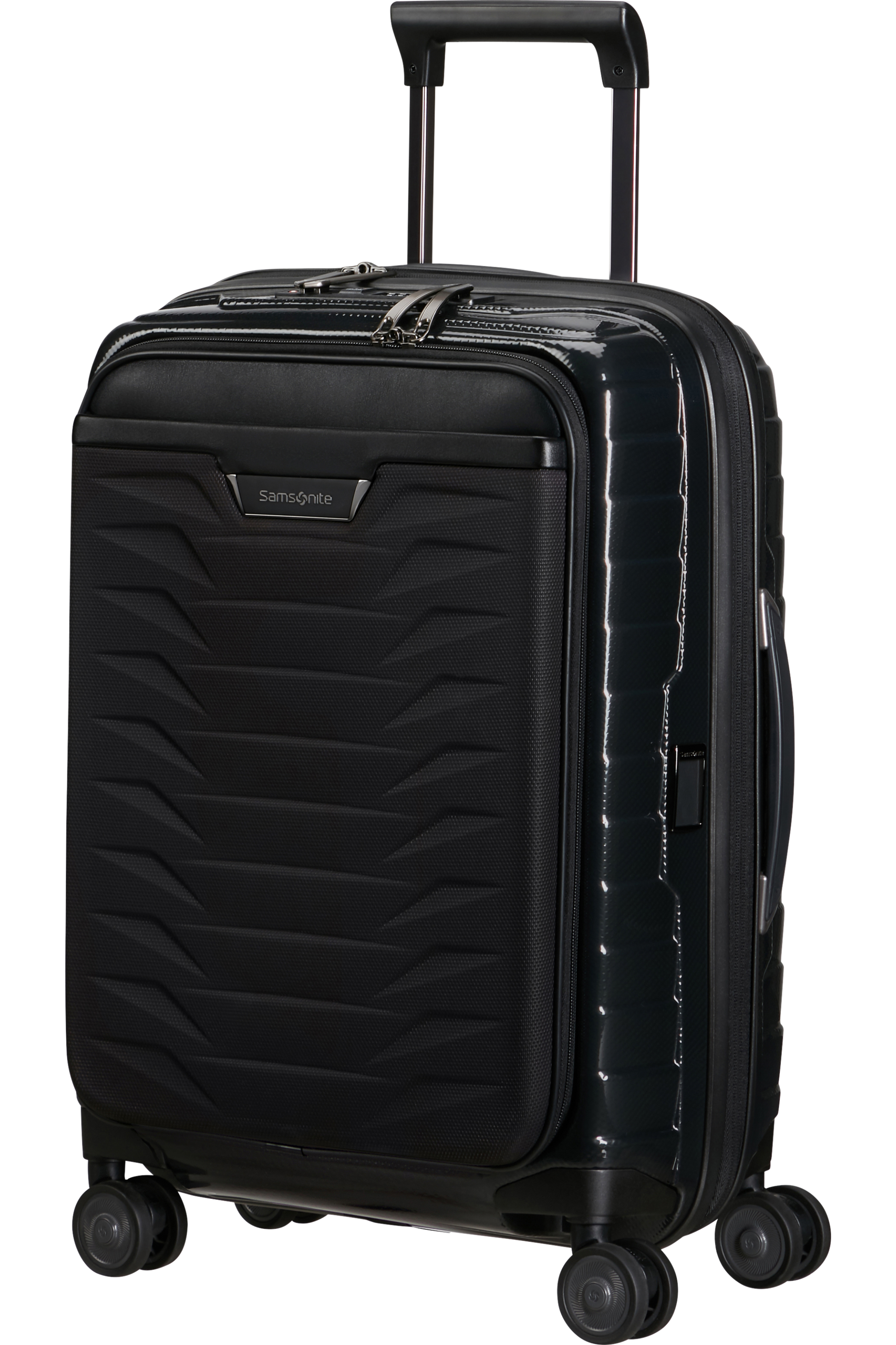 Proxis Valise à 4 roues extensible 55cm - Noir