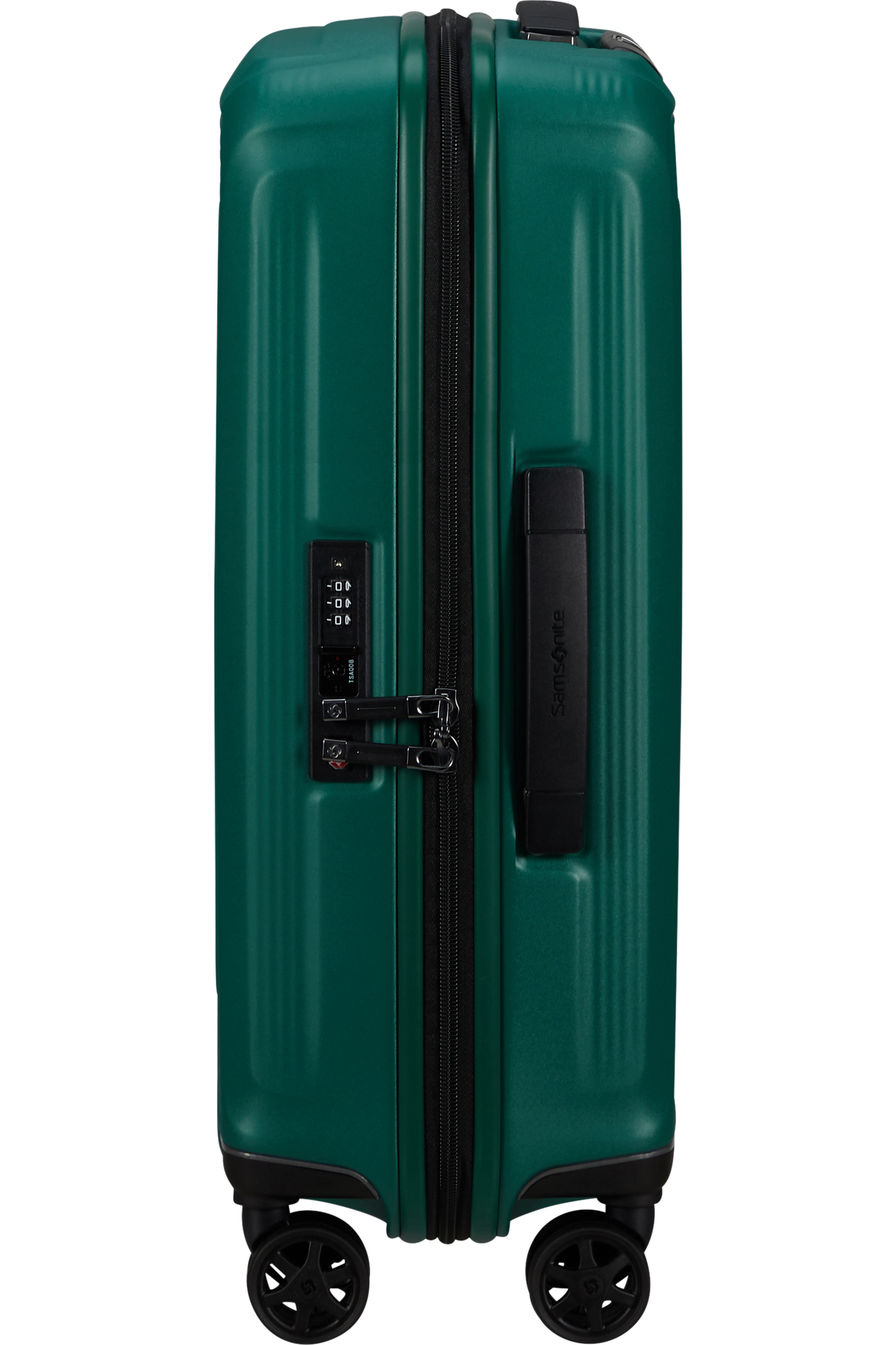 Nuon Valise à 4 roues extensible 55cm no USB - Pine Green