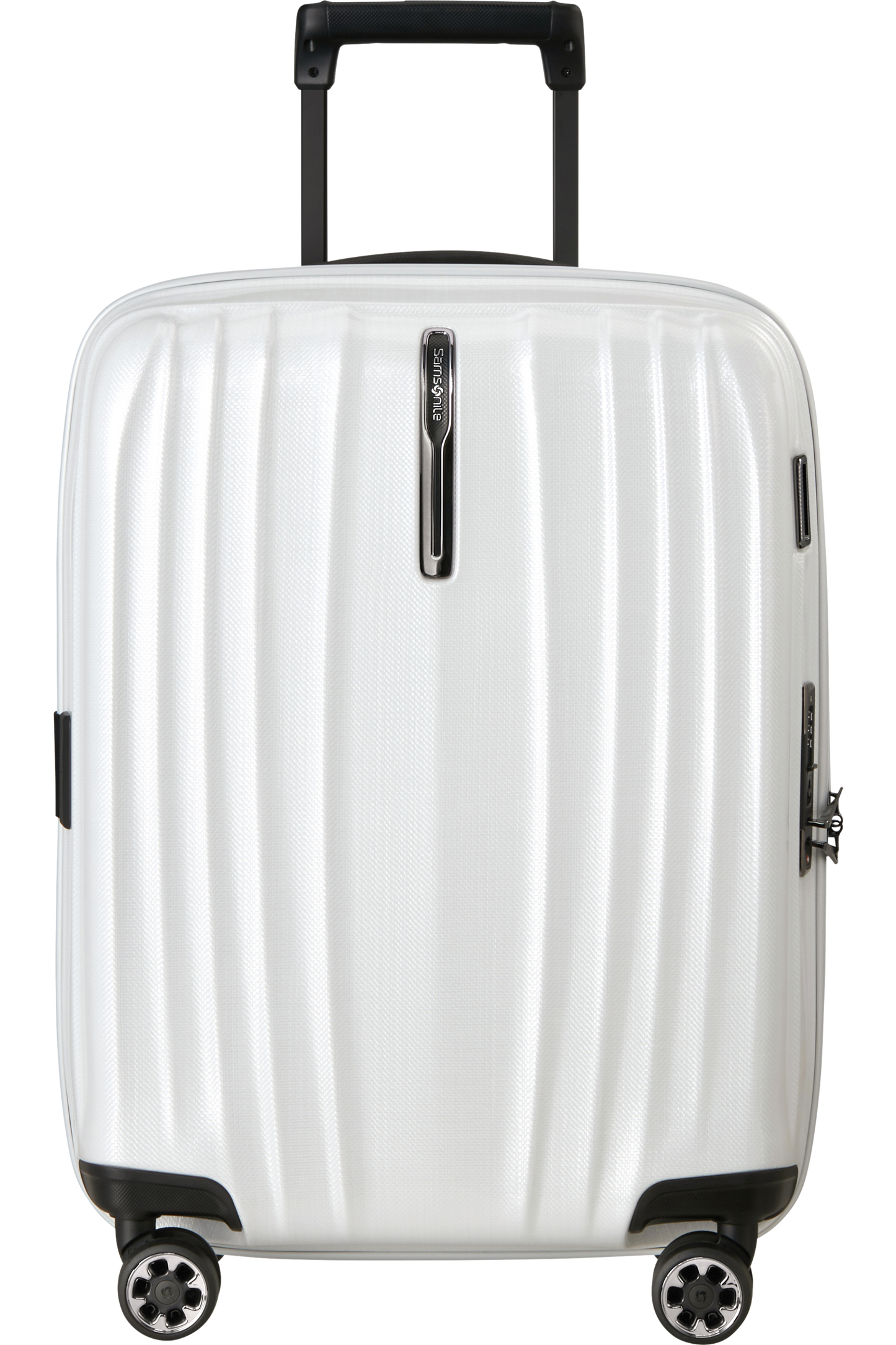 Nexis Valise à 4 roues extensible 55cm - Cotton White