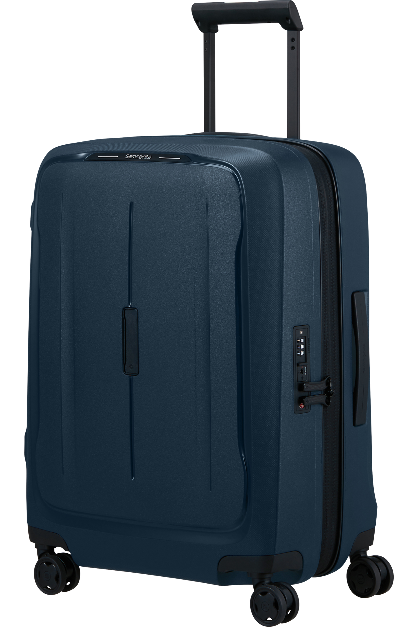 Essens Valise à 4 roues extensible 55cm - Bleu nuit