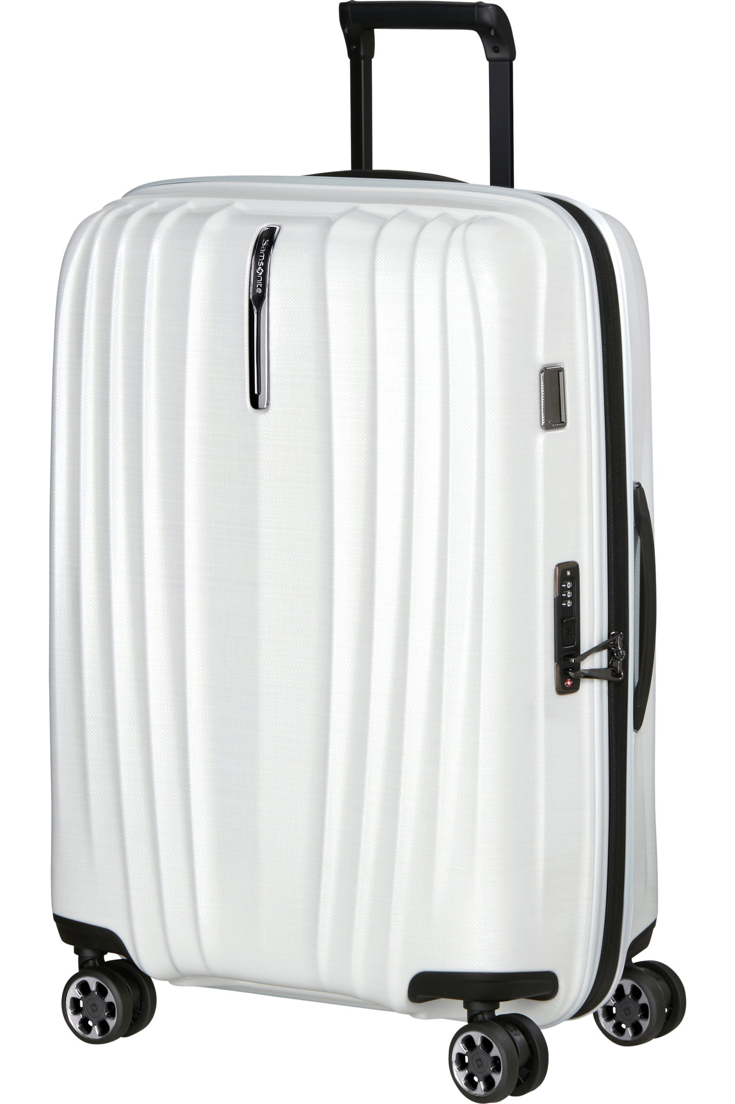 Nexis Valise à 4 roues extensible 70cm - Cotton White