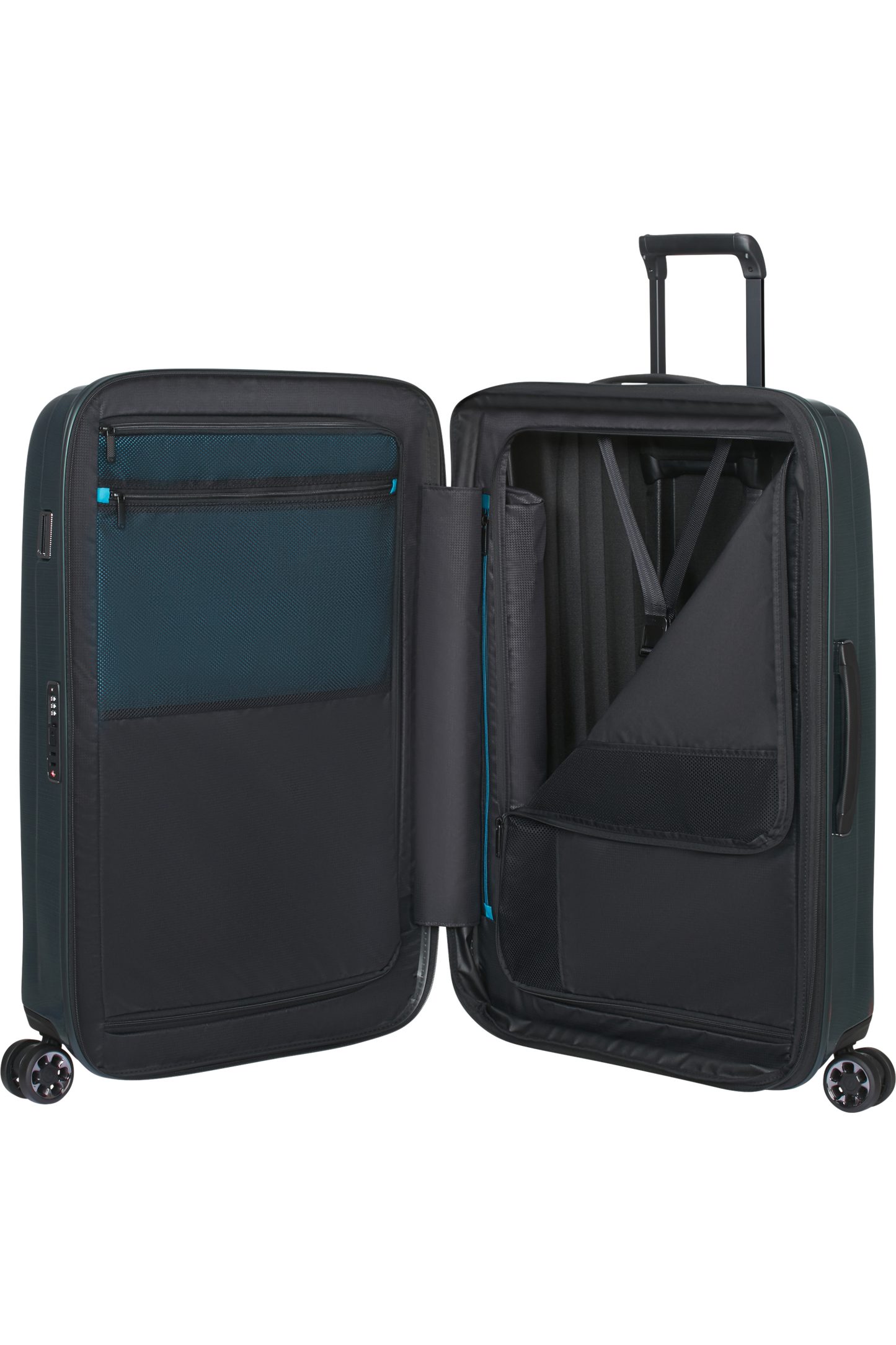 Nexis Valise à 4 roues extensible 70cm - Deep Forest