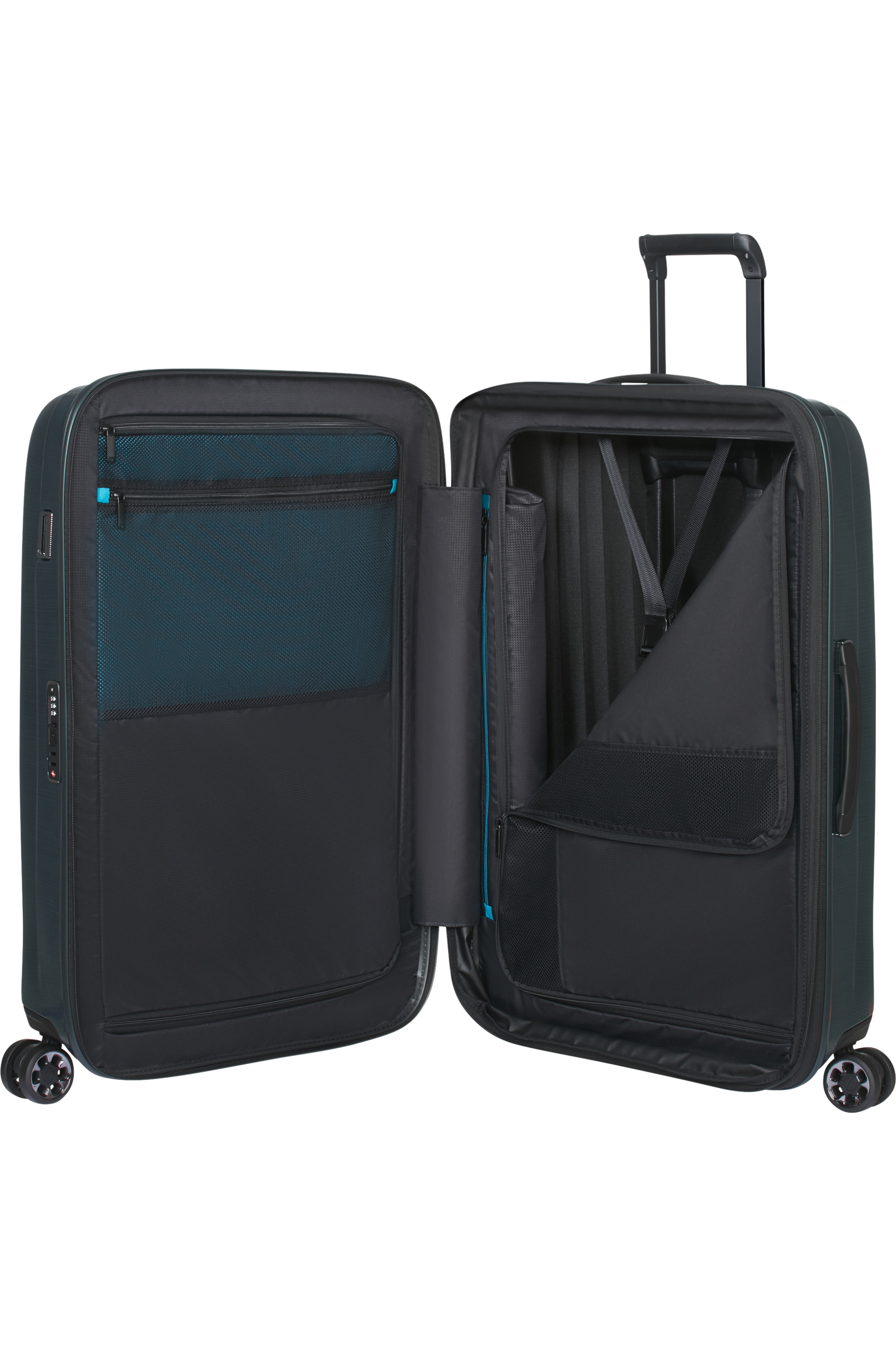 Nexis Valise à 4 roues extensible 82cm - Deep Forest