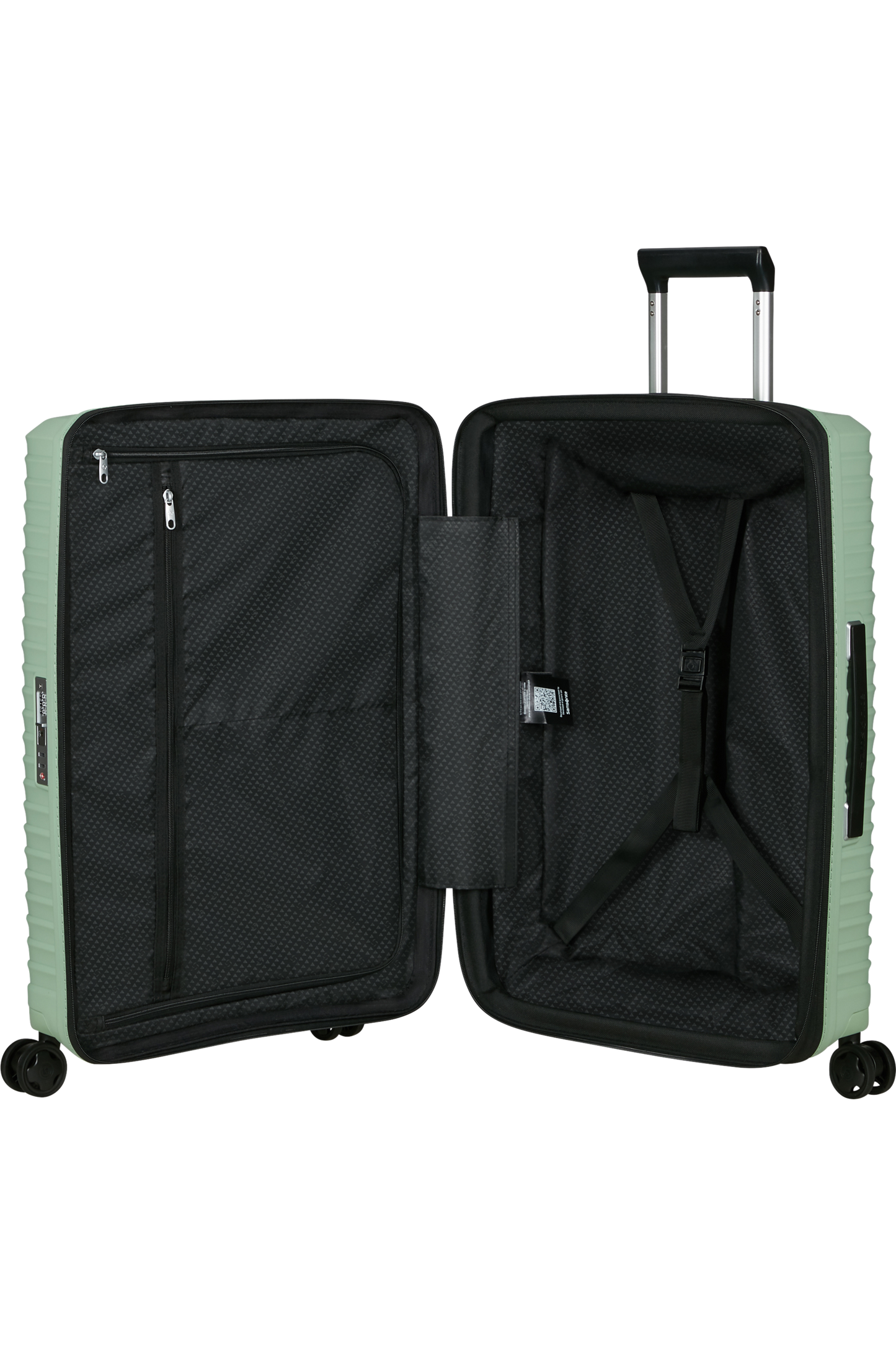 Upscape Valise à 4 roues extensible 68cm - Soft Sage