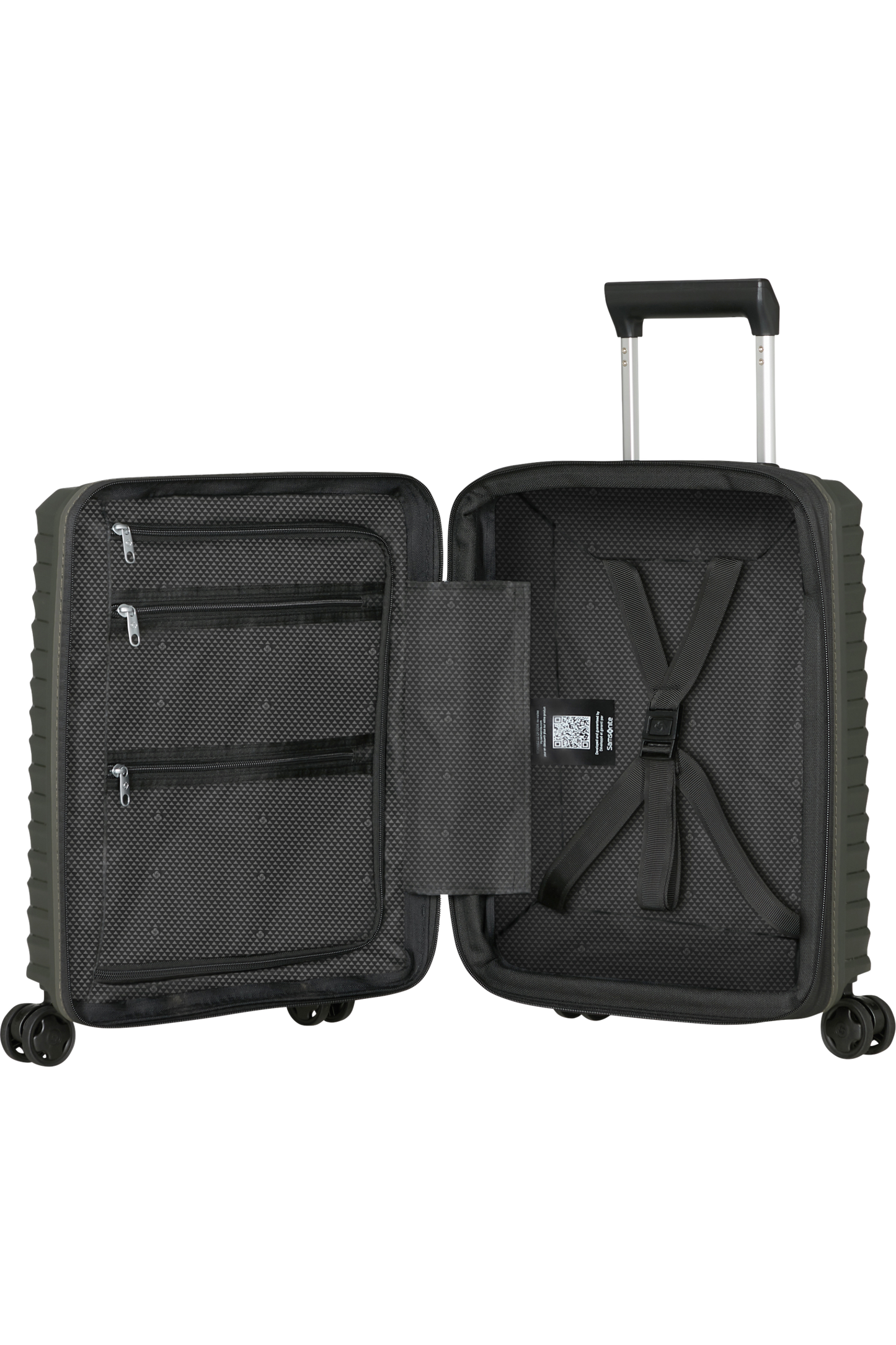 Upscape Valise sous-siège à 4 roues 45cm - Climbing Ivy
