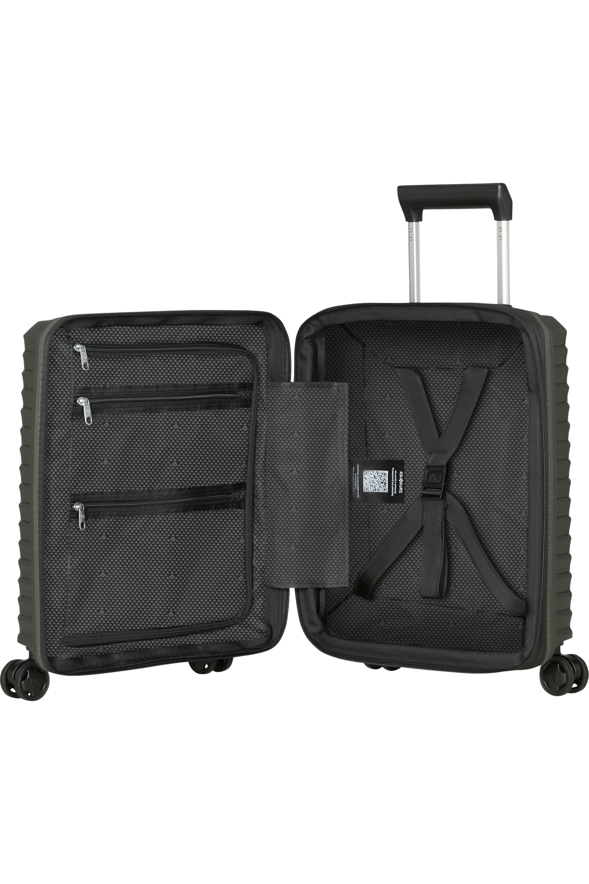 Upscape Valise sous-siège à 4 roues 45cm - Climbing Ivy