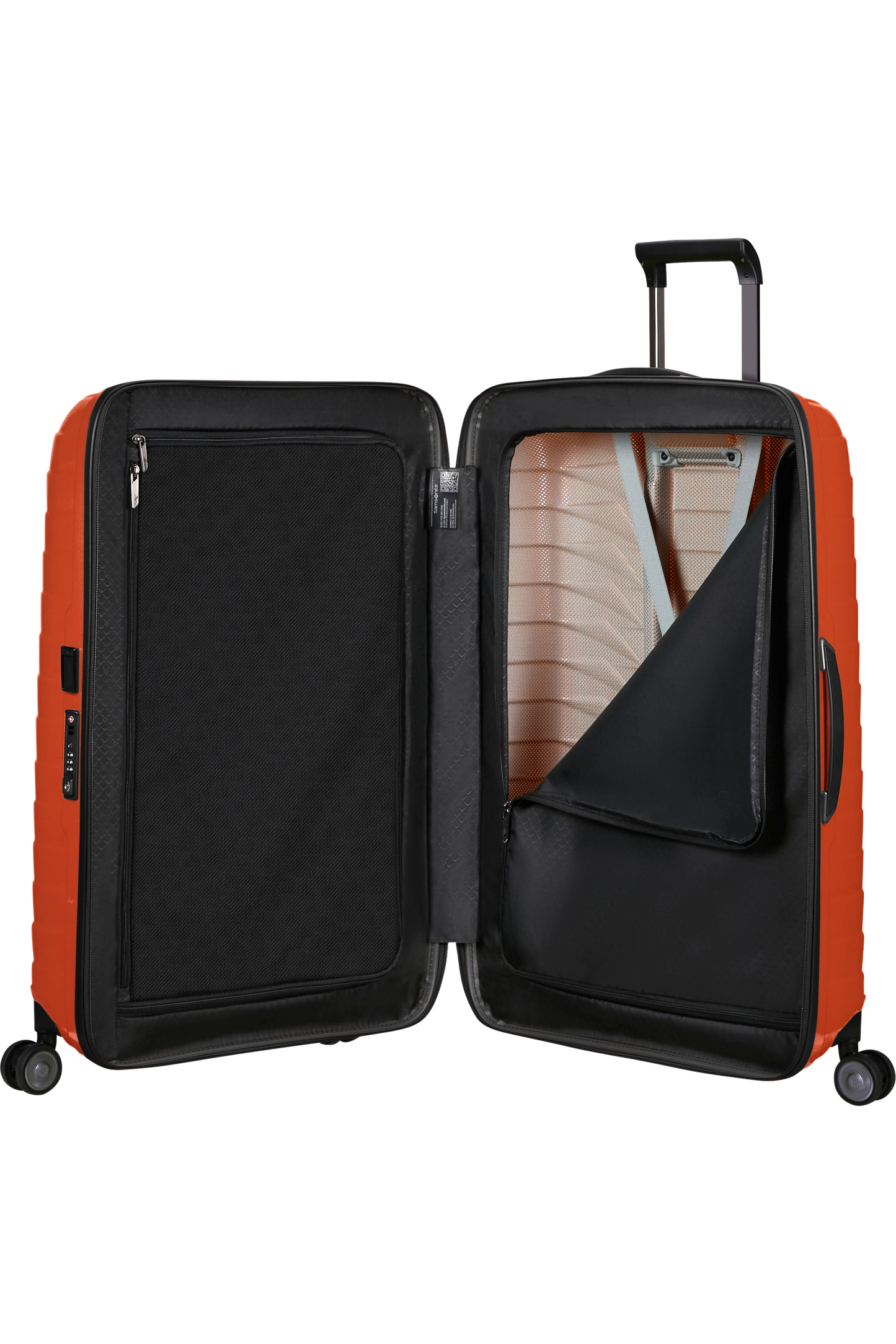 Proxis Valise à 4 roues 75cm - Flame