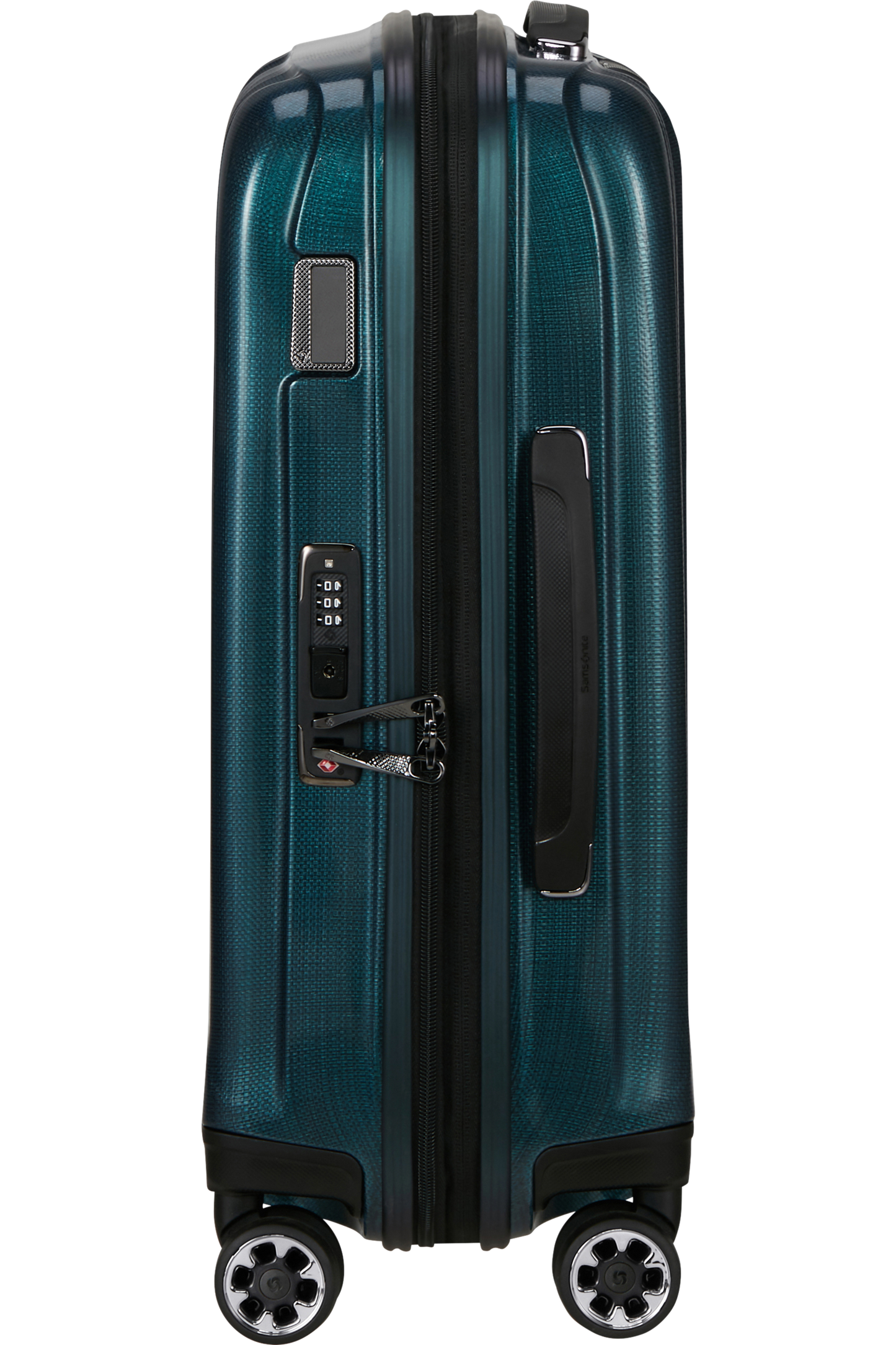Nexis Valise à 4 roues extensible 55cm - Deep Petrol