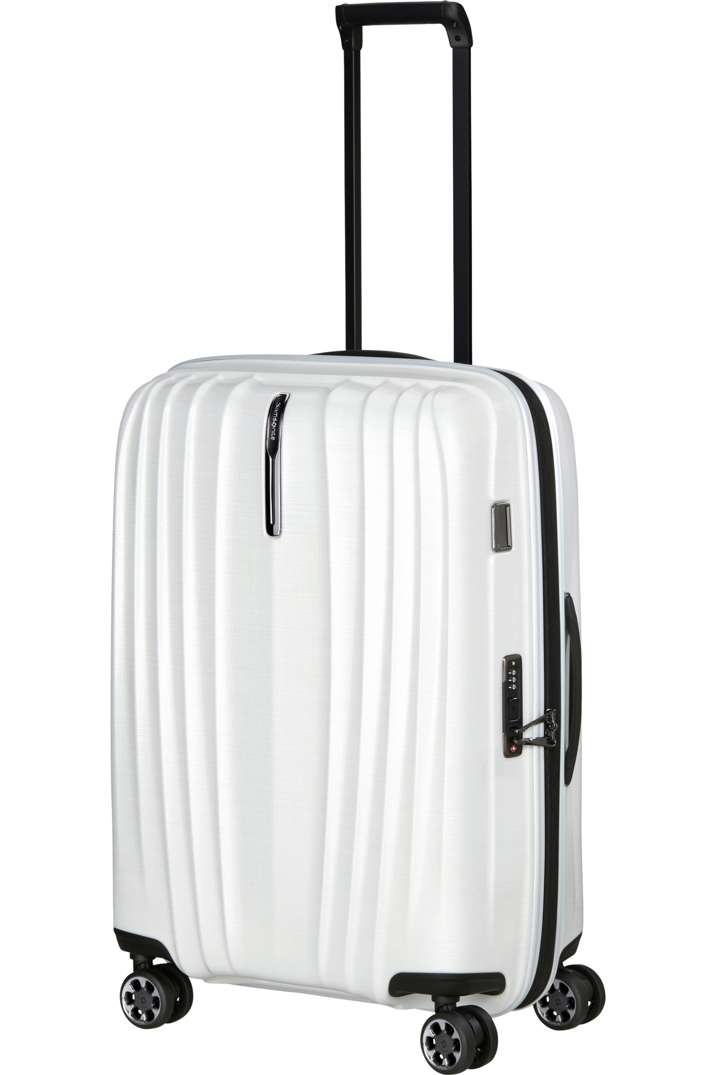 Nexis Valise à 4 roues extensible 70cm - Cotton White