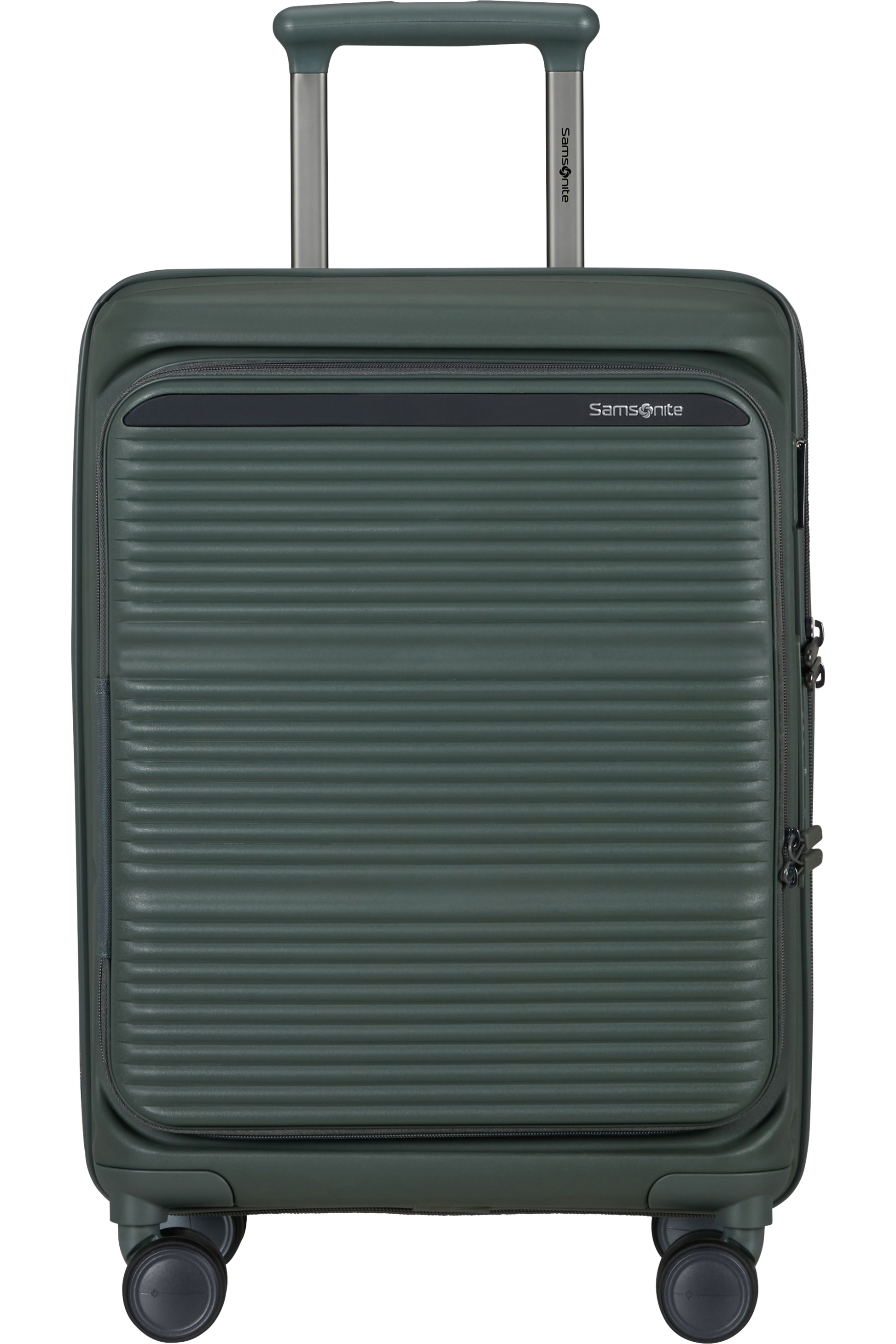 Paralux Valise 4 roues extensible 55cm - Vert olive