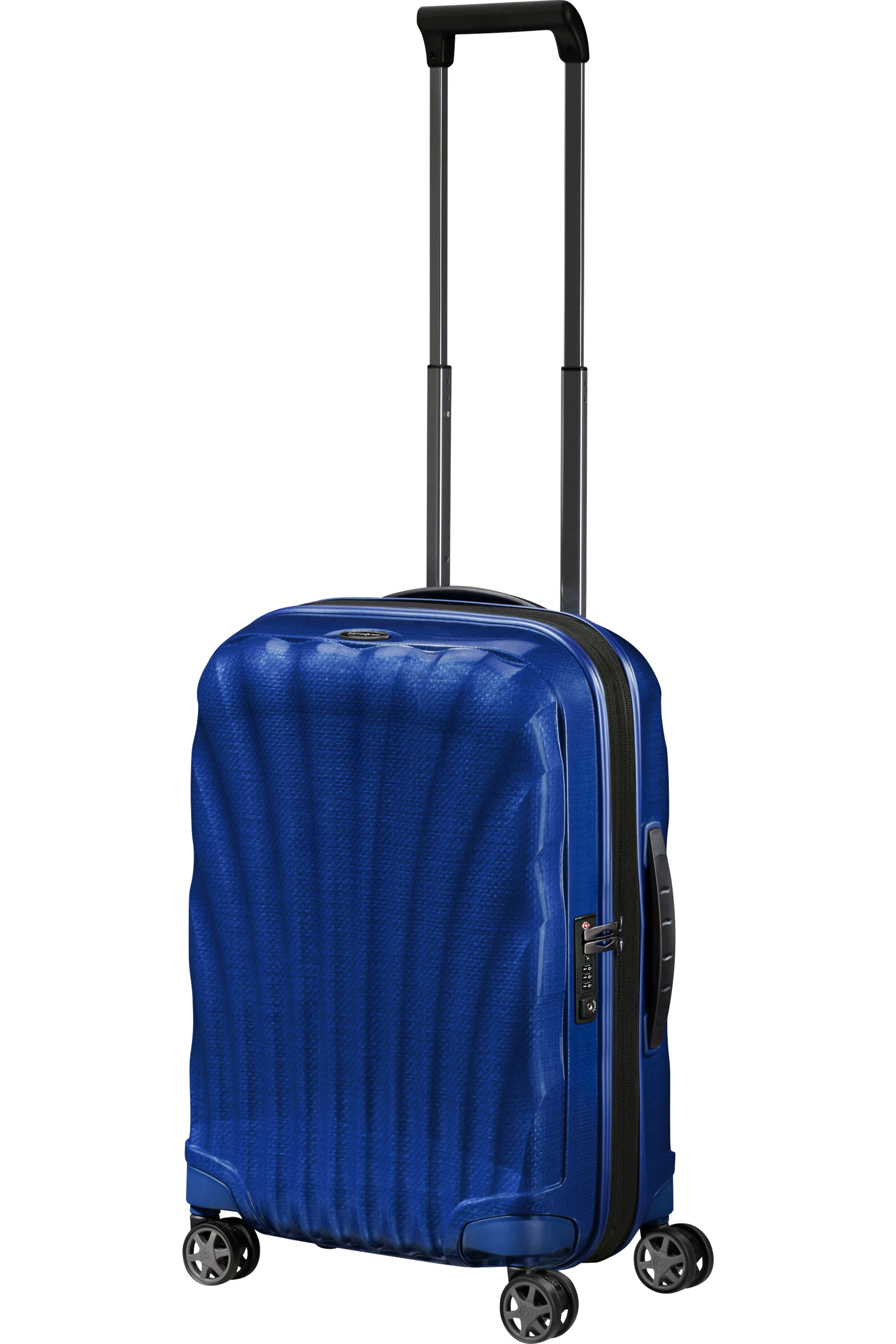 C-Lite Valise à 4 roues extensible 55cm - Bleu profond