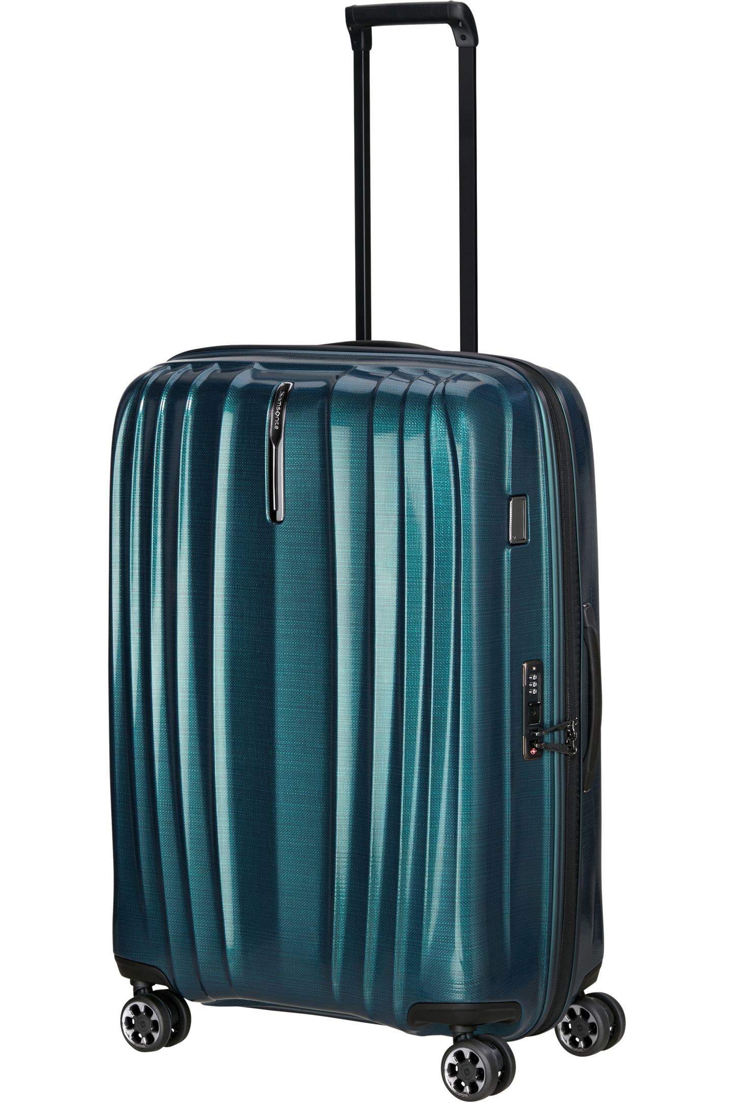 Nexis Valise à 4 roues extensible 76cm - Deep Petrol