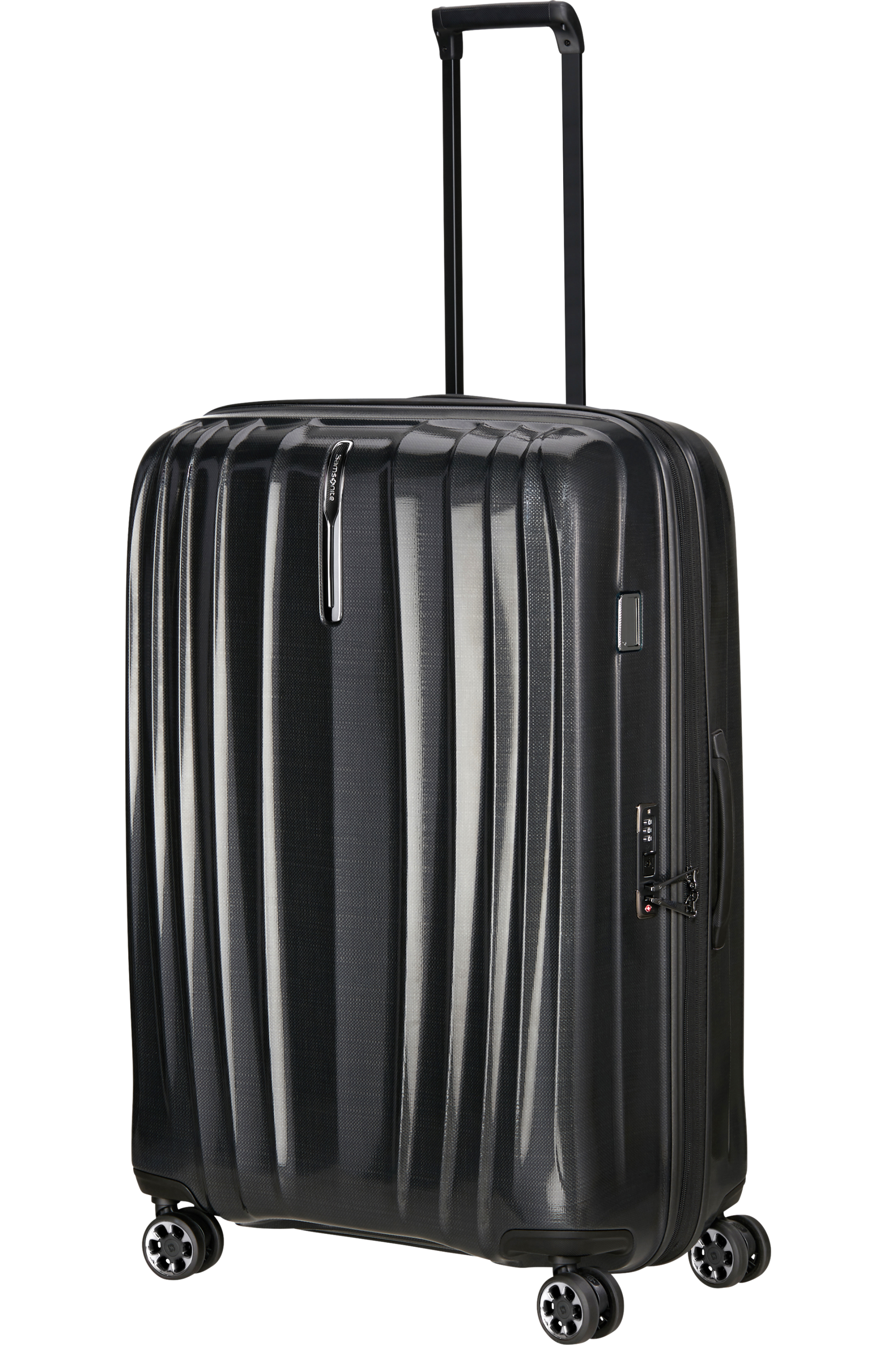 Nexis Valise à 4 roues extensible 82cm - Noir Onyx