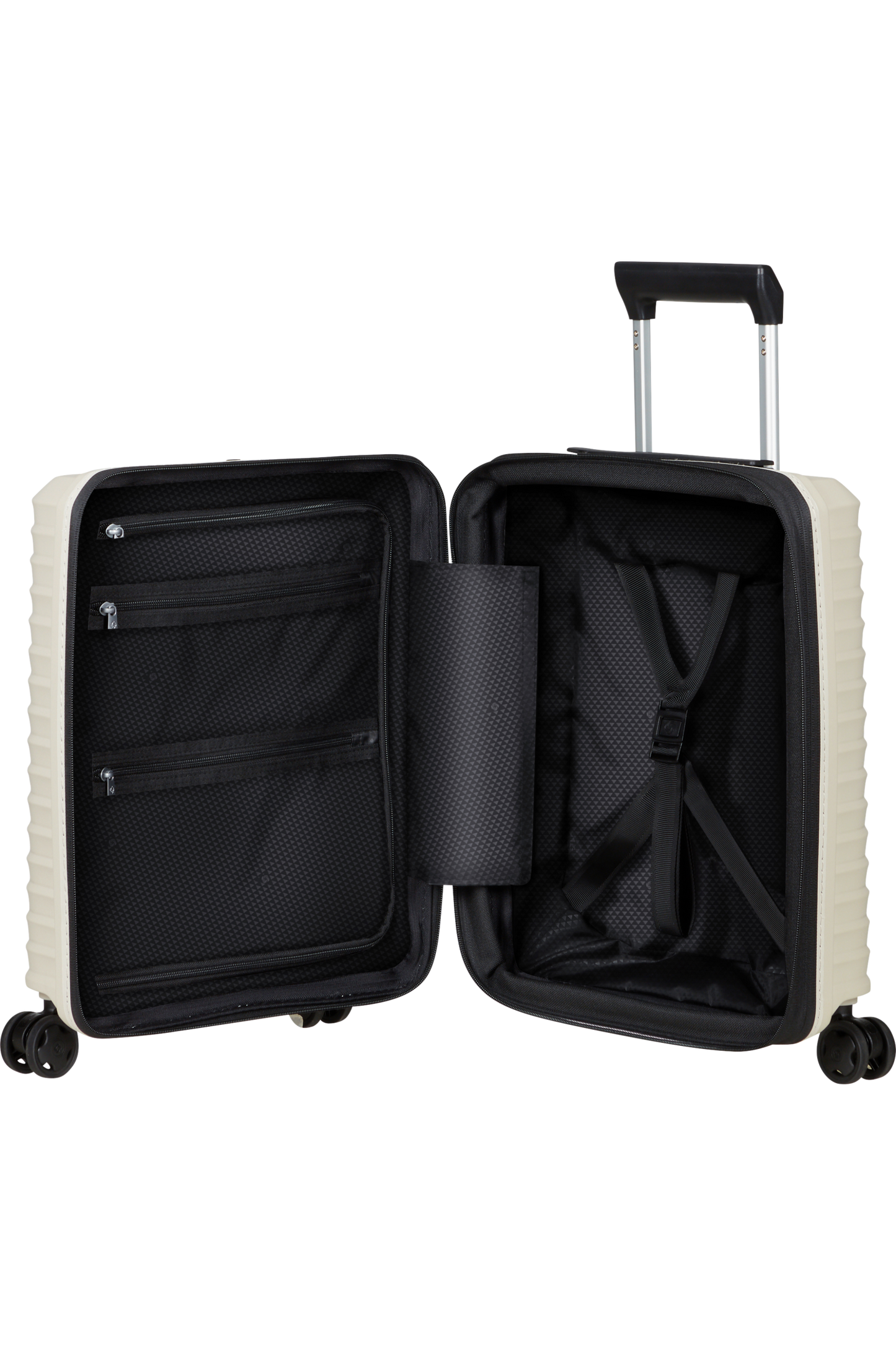 Upscape Valise sous-siège à 4 roues 45cm - Grès