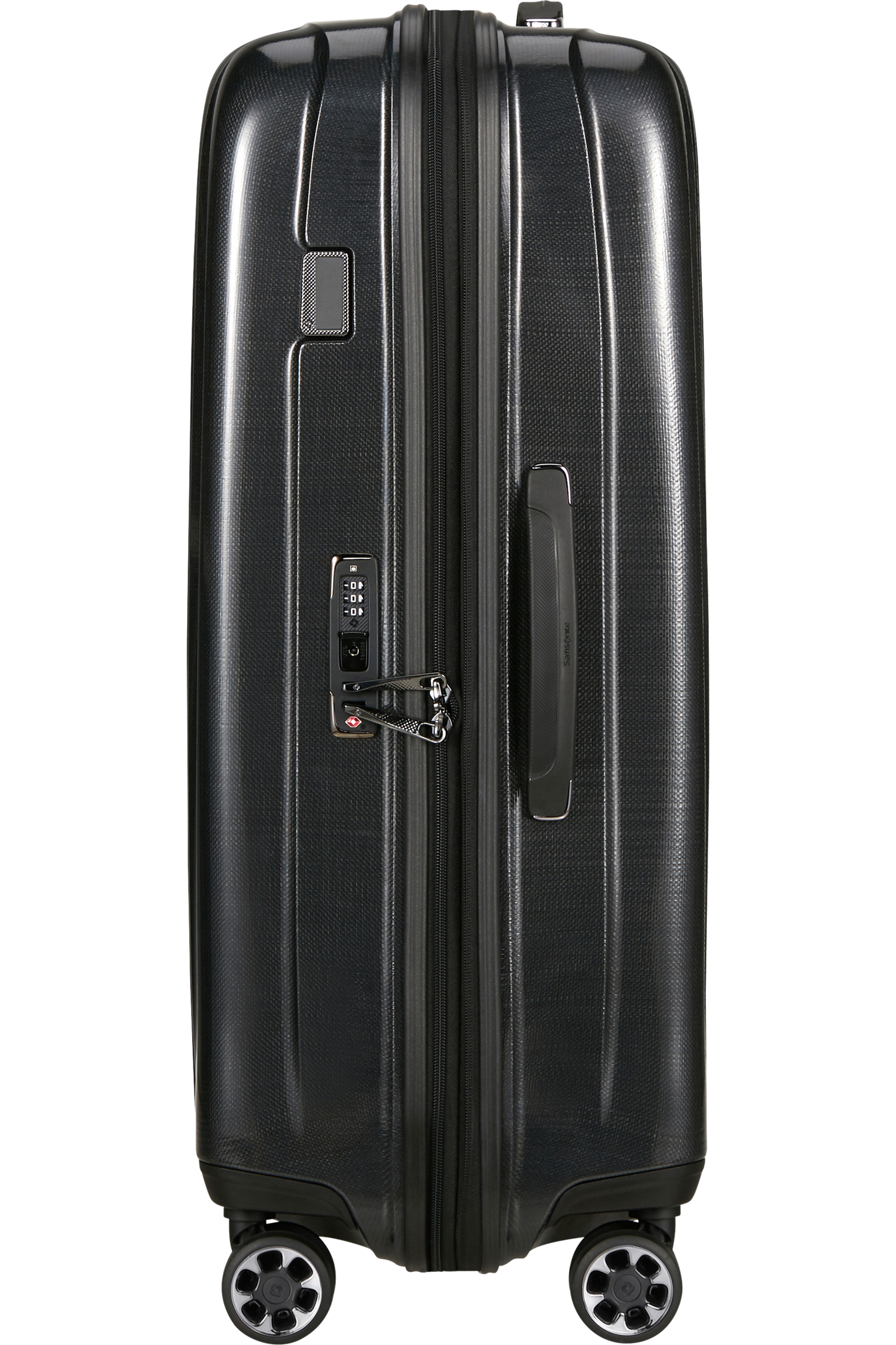 Nexis Valise à 4 roues extensible 76cm - Noir Onyx