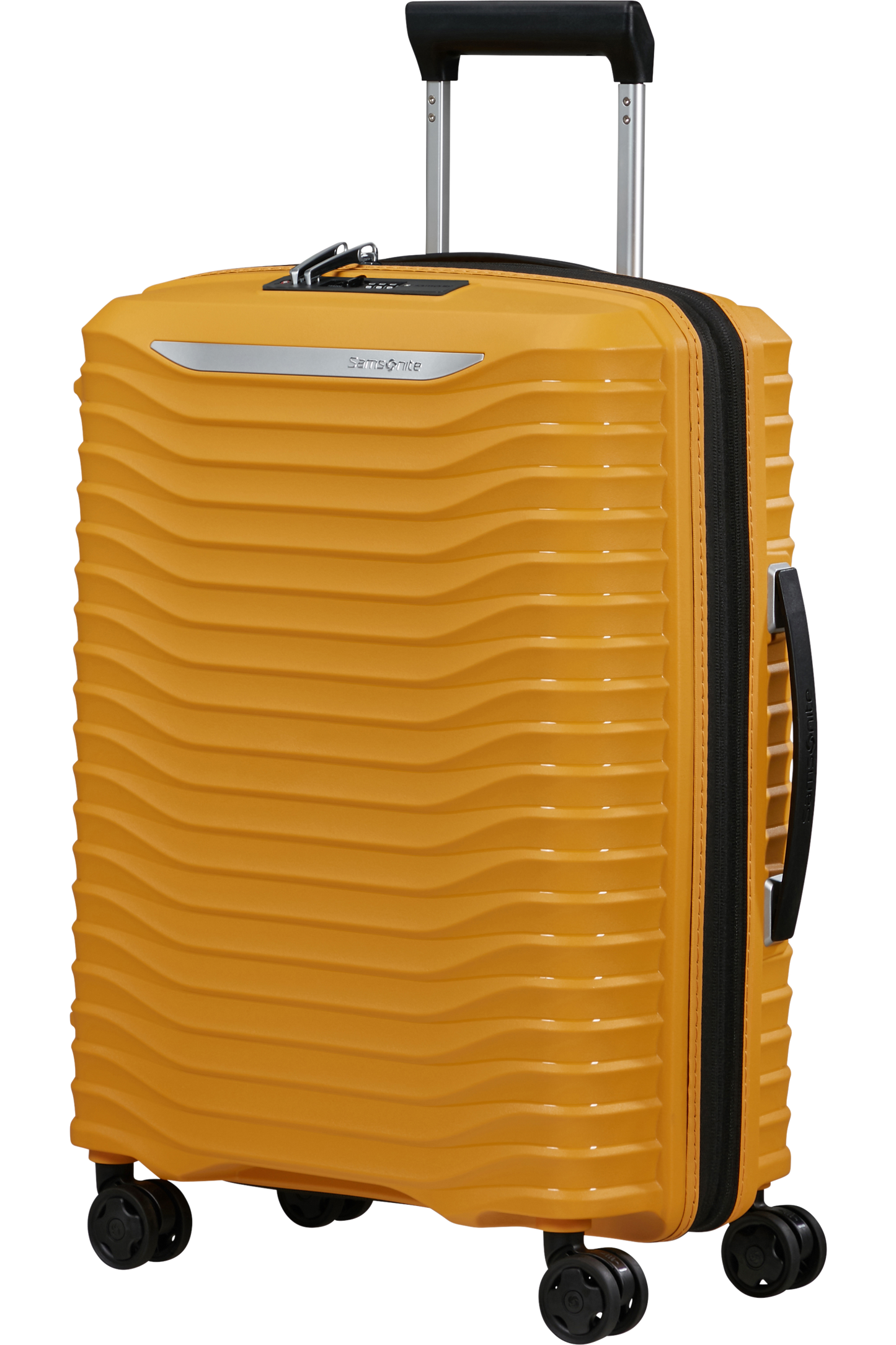Upscape Valise à 4 roues extensible 55cm - Jaune