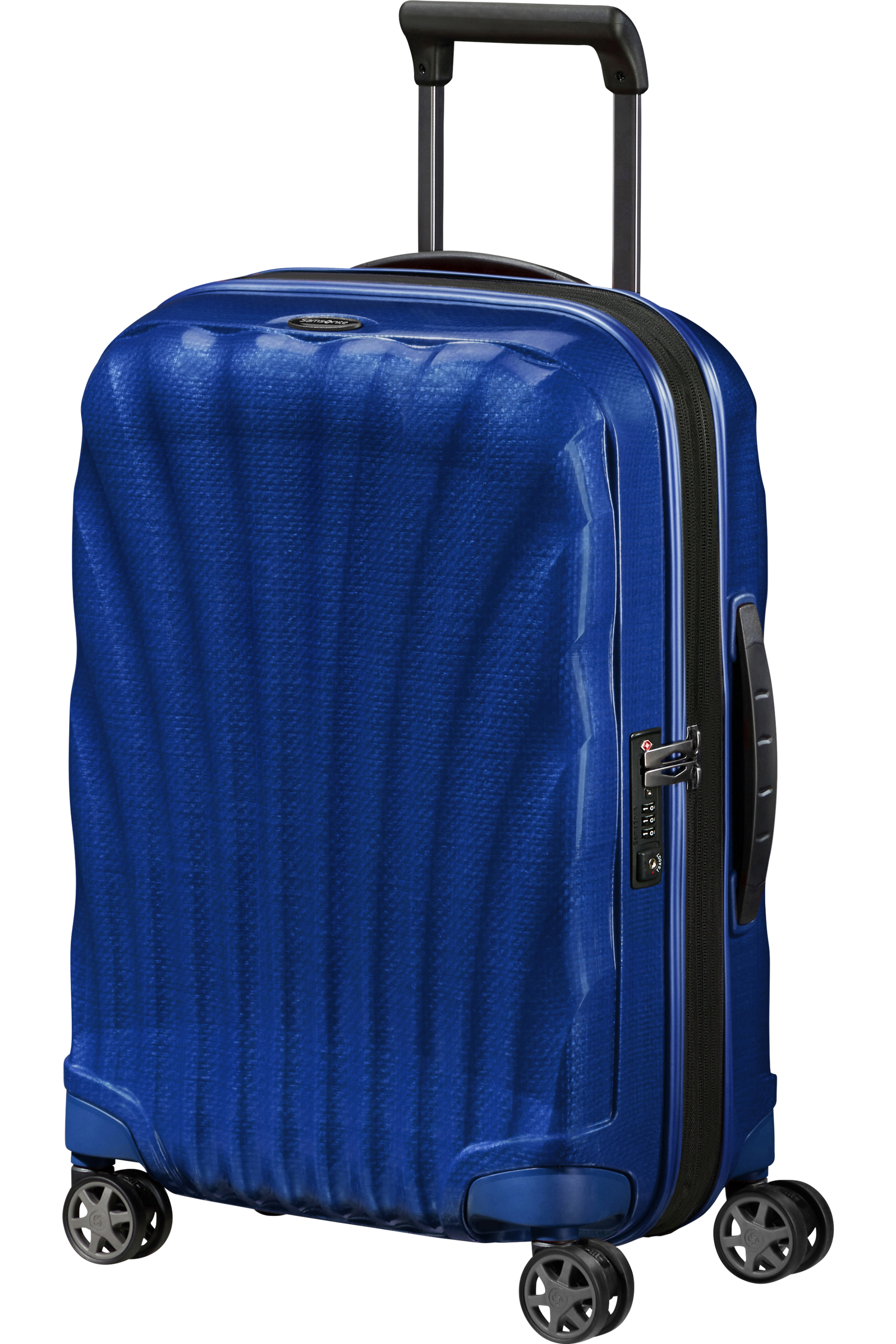 C-Lite Valise à 4 roues extensible 55cm - Bleu profond