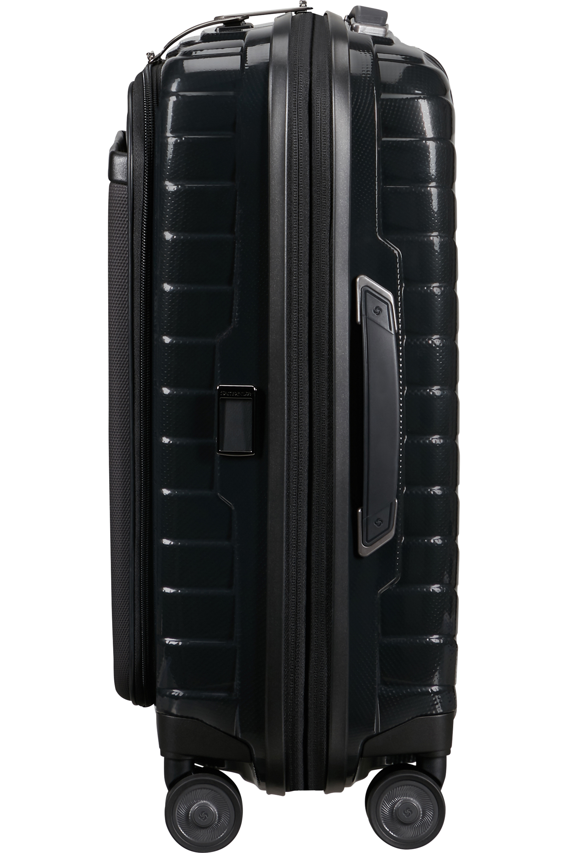 Proxis Valise à 4 roues extensible 55cm - Noir