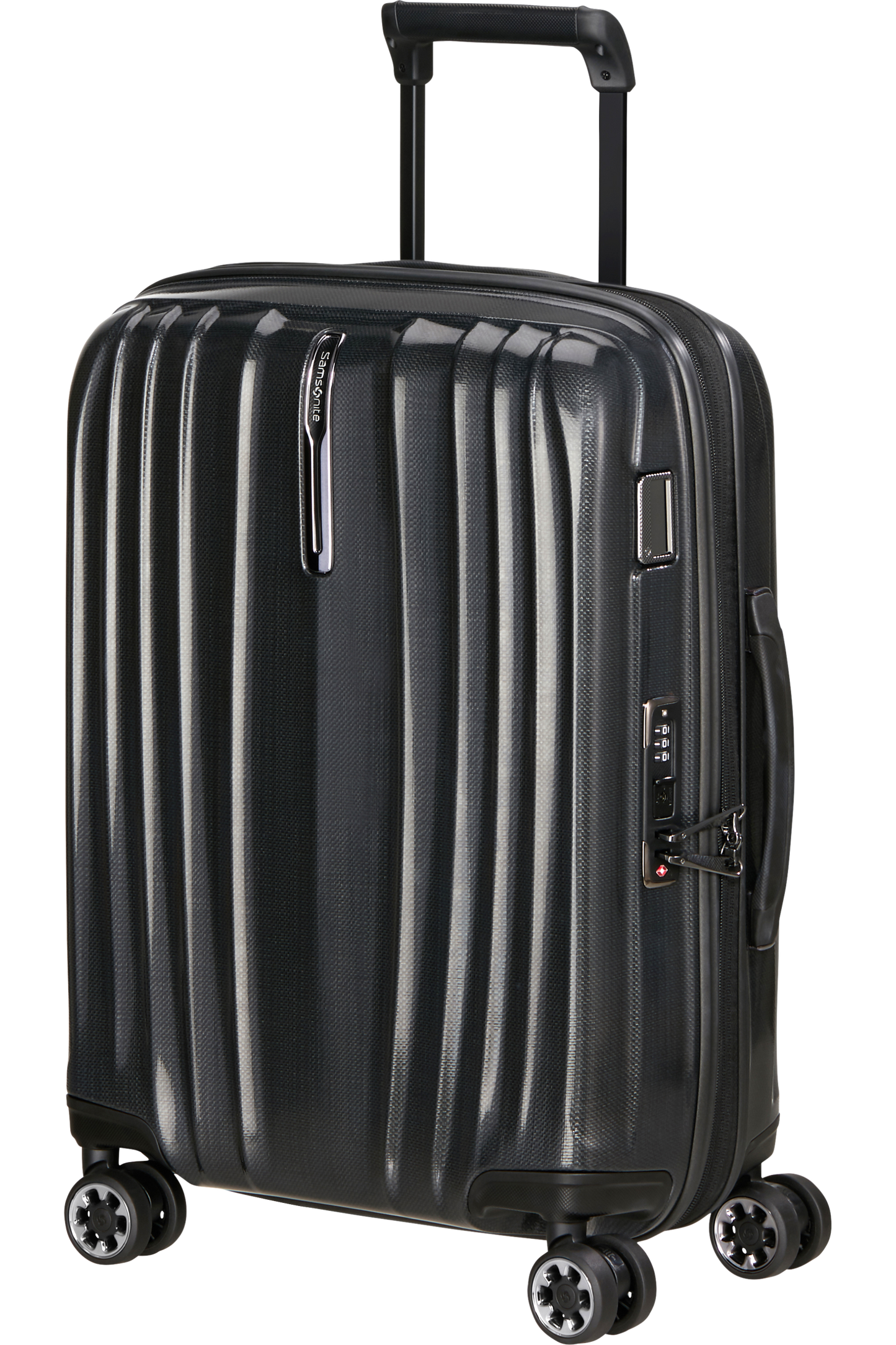 Nexis Valise à 4 roues extensible 55cm - Noir Onyx
