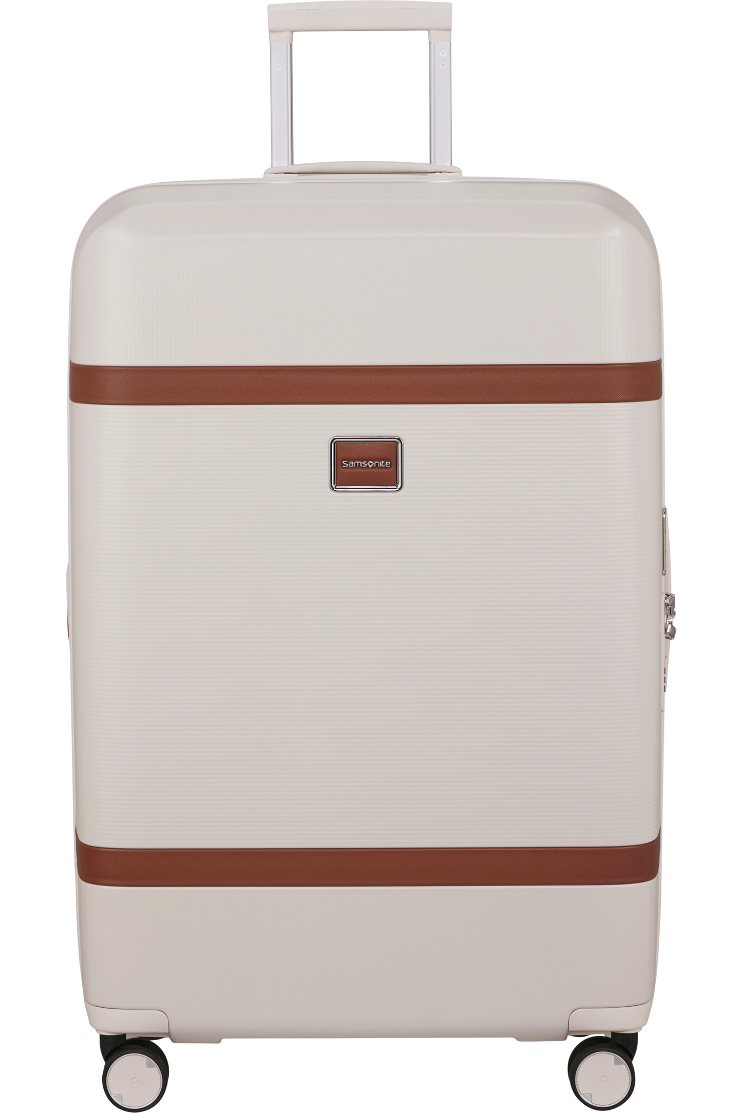 Image Valise 4 roues extensible 75cm - Ivoire