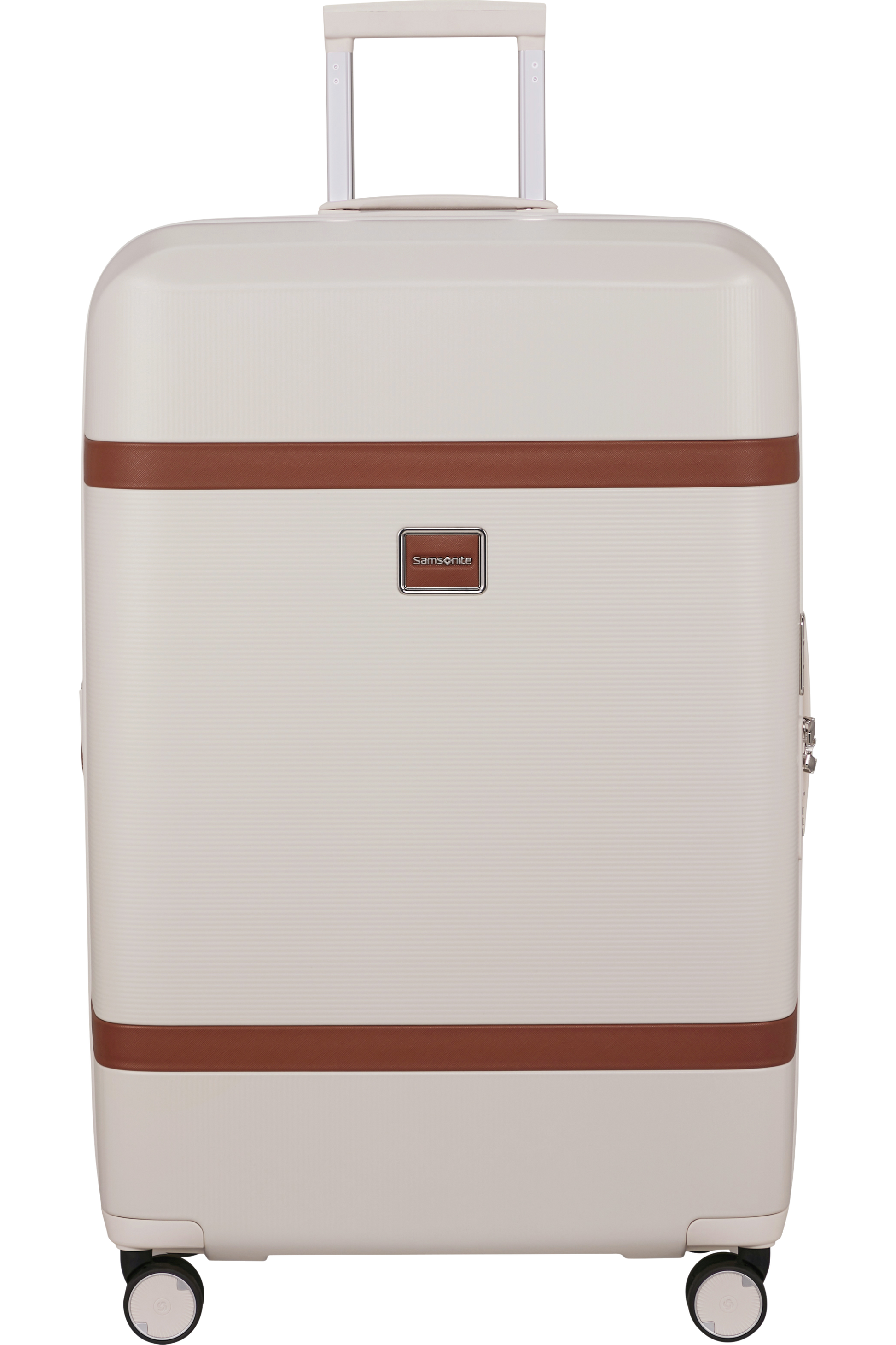 Image Valise 4 roues extensible 75cm - Ivoire