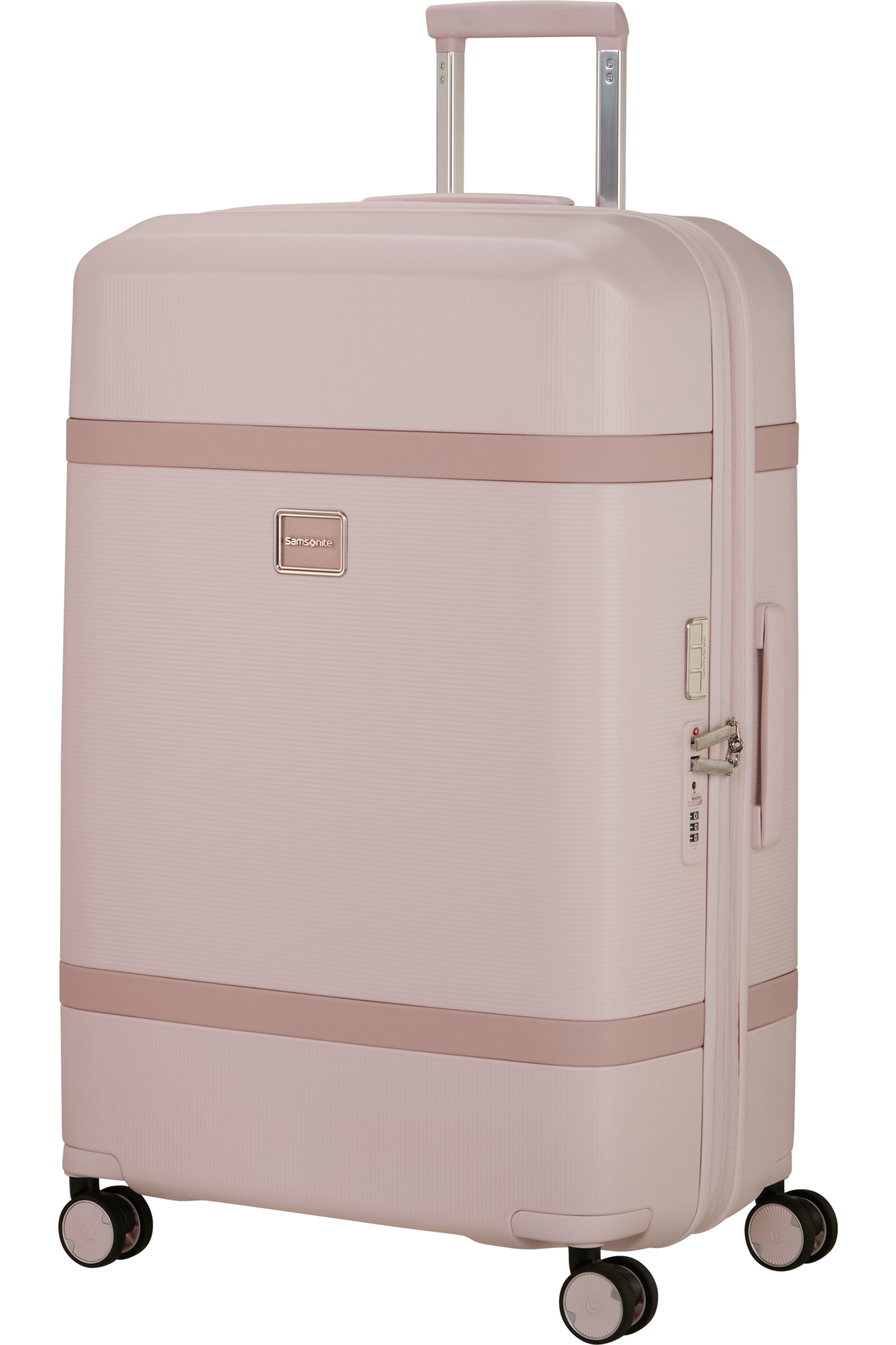 Image Valise 4 roues extensible 75cm - Rose