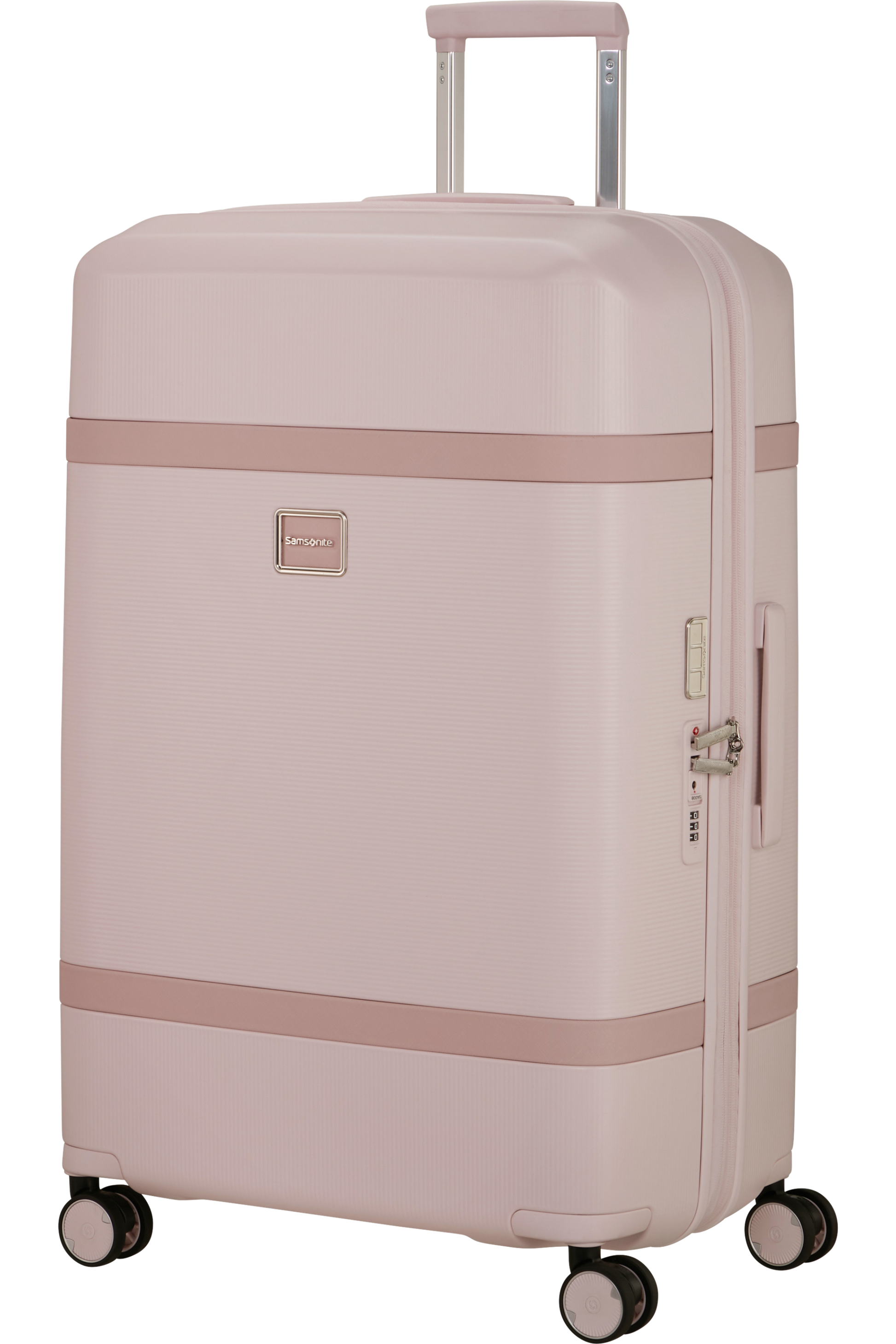 Image Valise 4 roues extensible 75cm - Rose