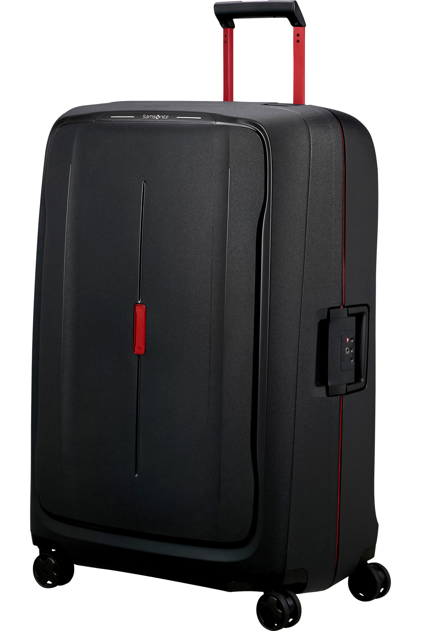 Essens Valise à 4 roues 81cm - Charcoal/Red