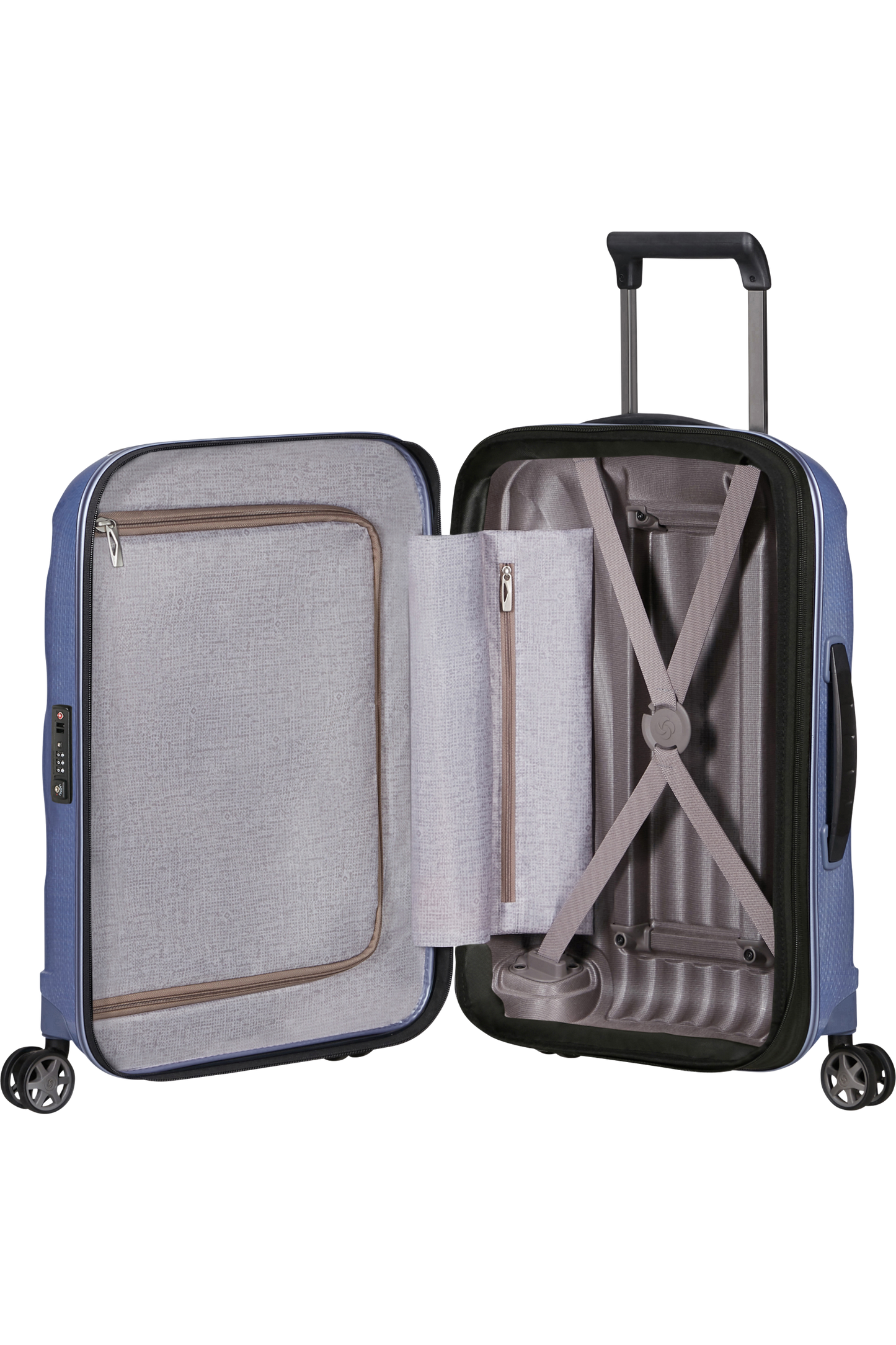C-Lite Valise à 4 roues extensible 55cm - Lavande