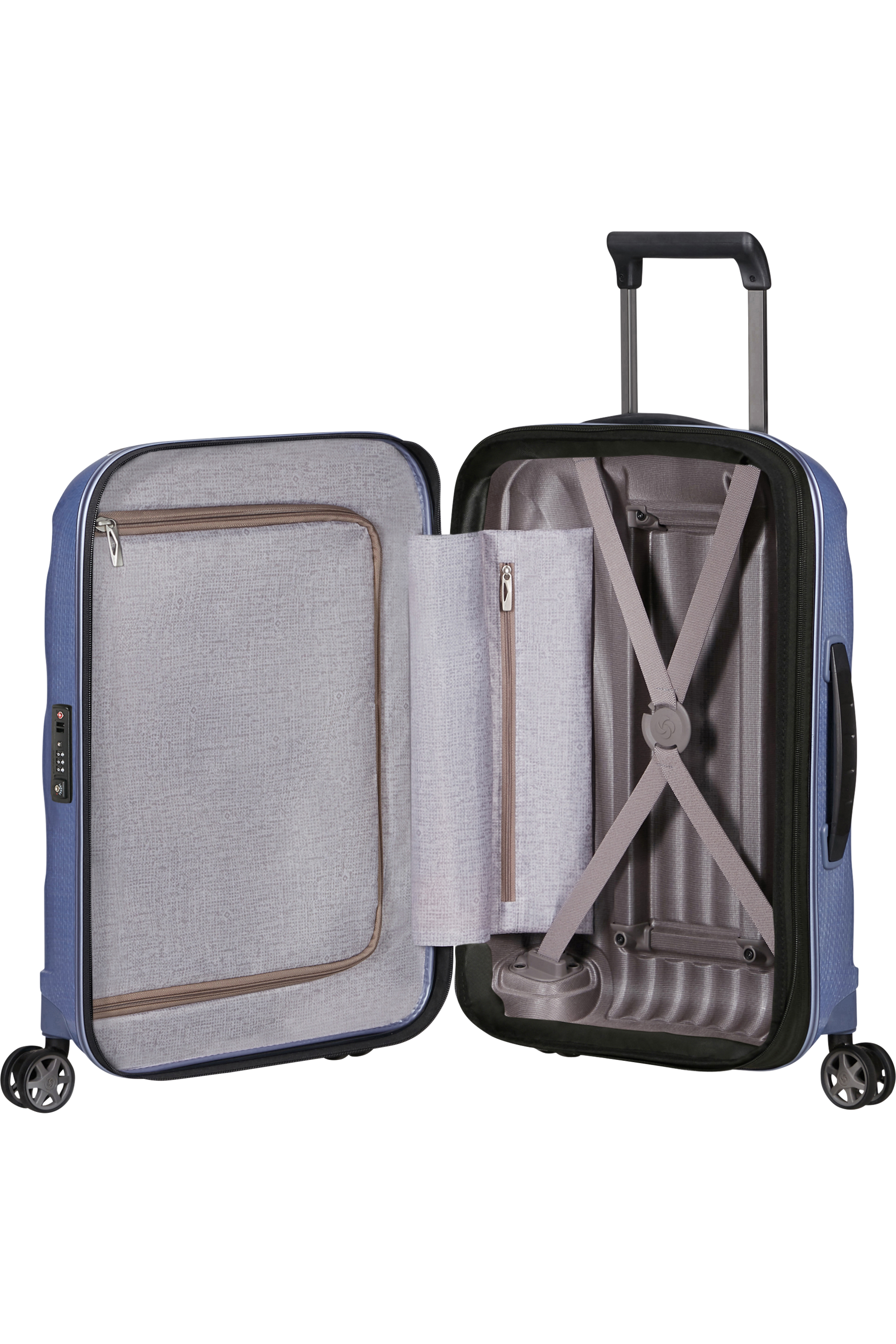 C-Lite Valise à 4 roues extensible 55cm - Lavande