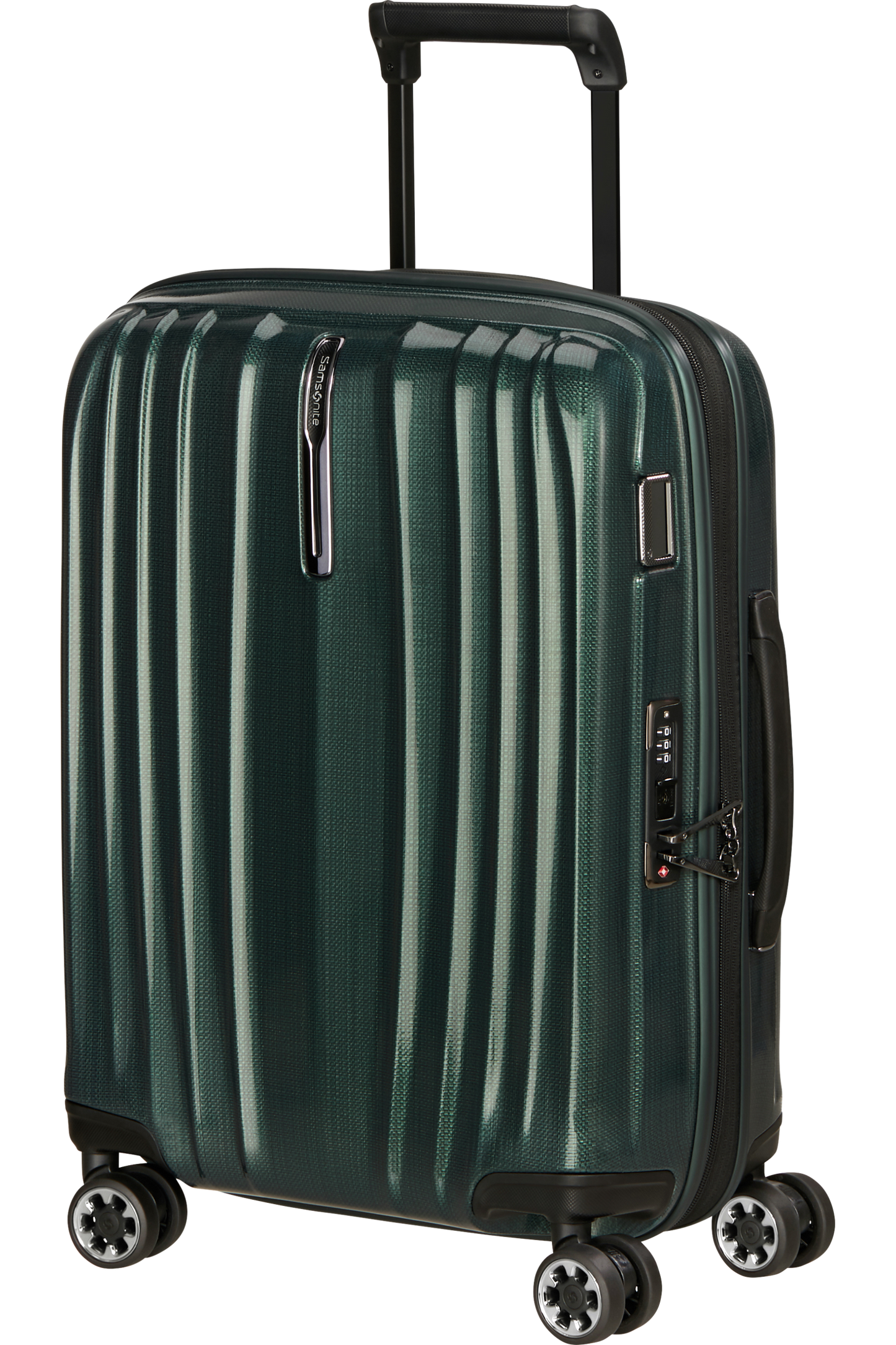 Nexis Valise à 4 roues extensible 55cm - Deep Forest