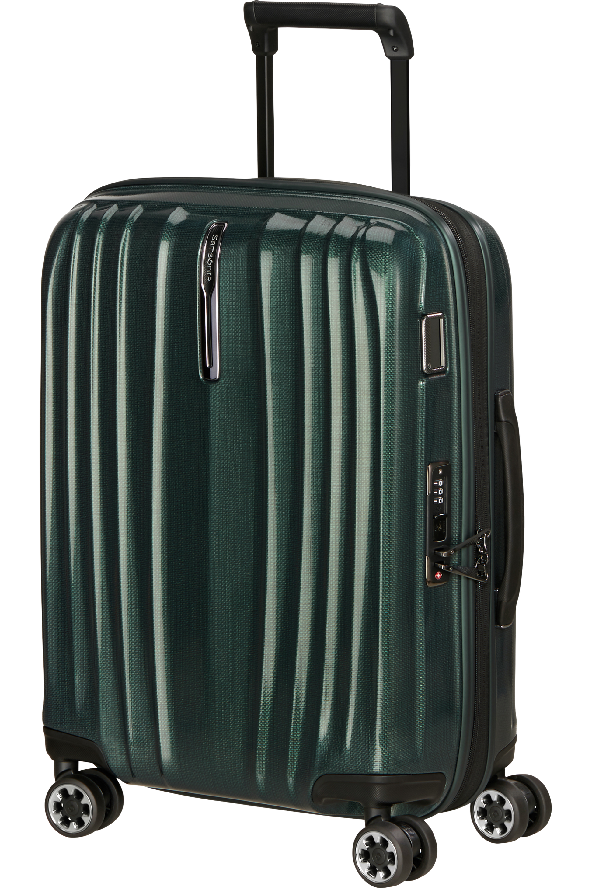 Nexis Valise à 4 roues extensible 55cm - Deep Forest