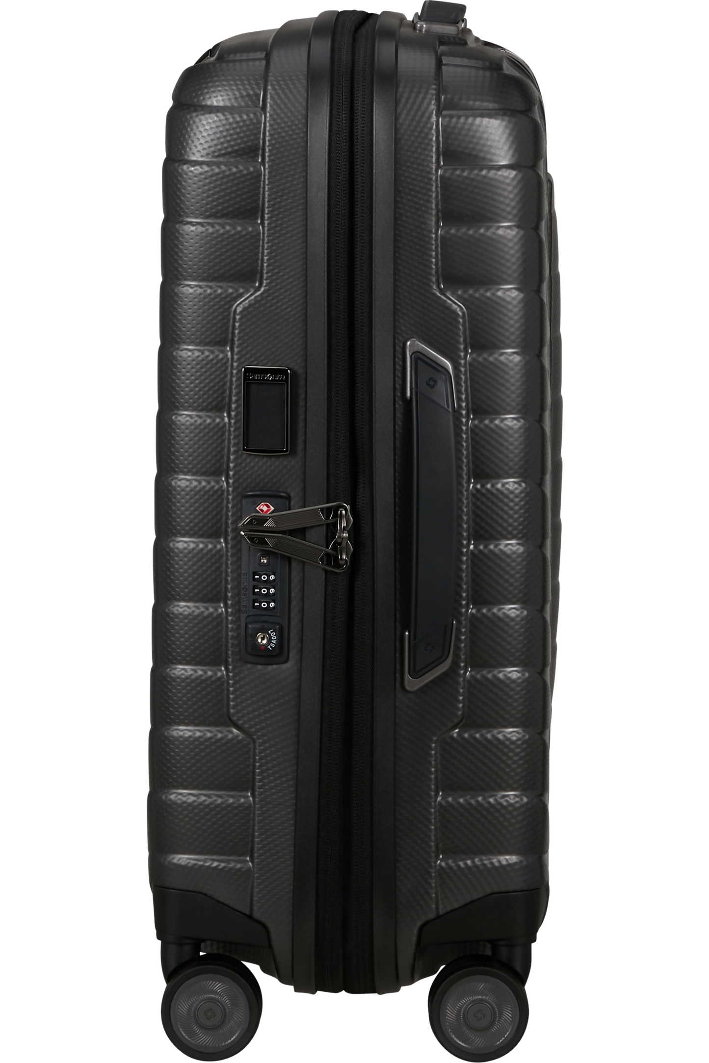 Proxis Valise à 4 roues extensible 55cm - Matt Graphite