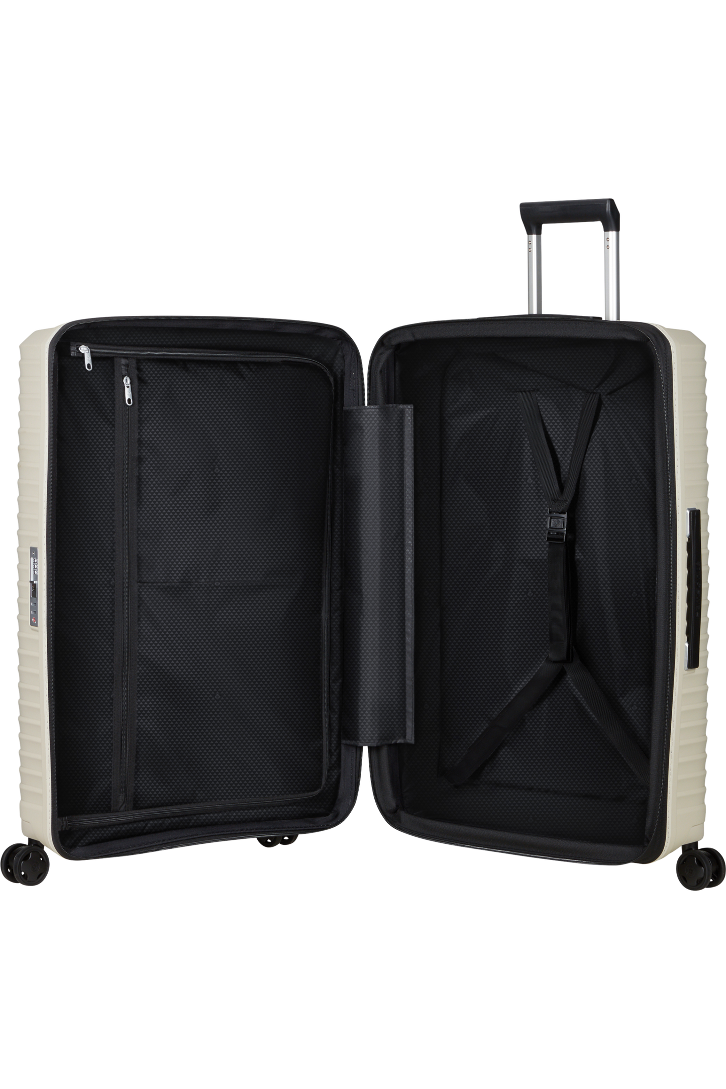 Upscape Valise à 4 roues extensible 75cm - Grès