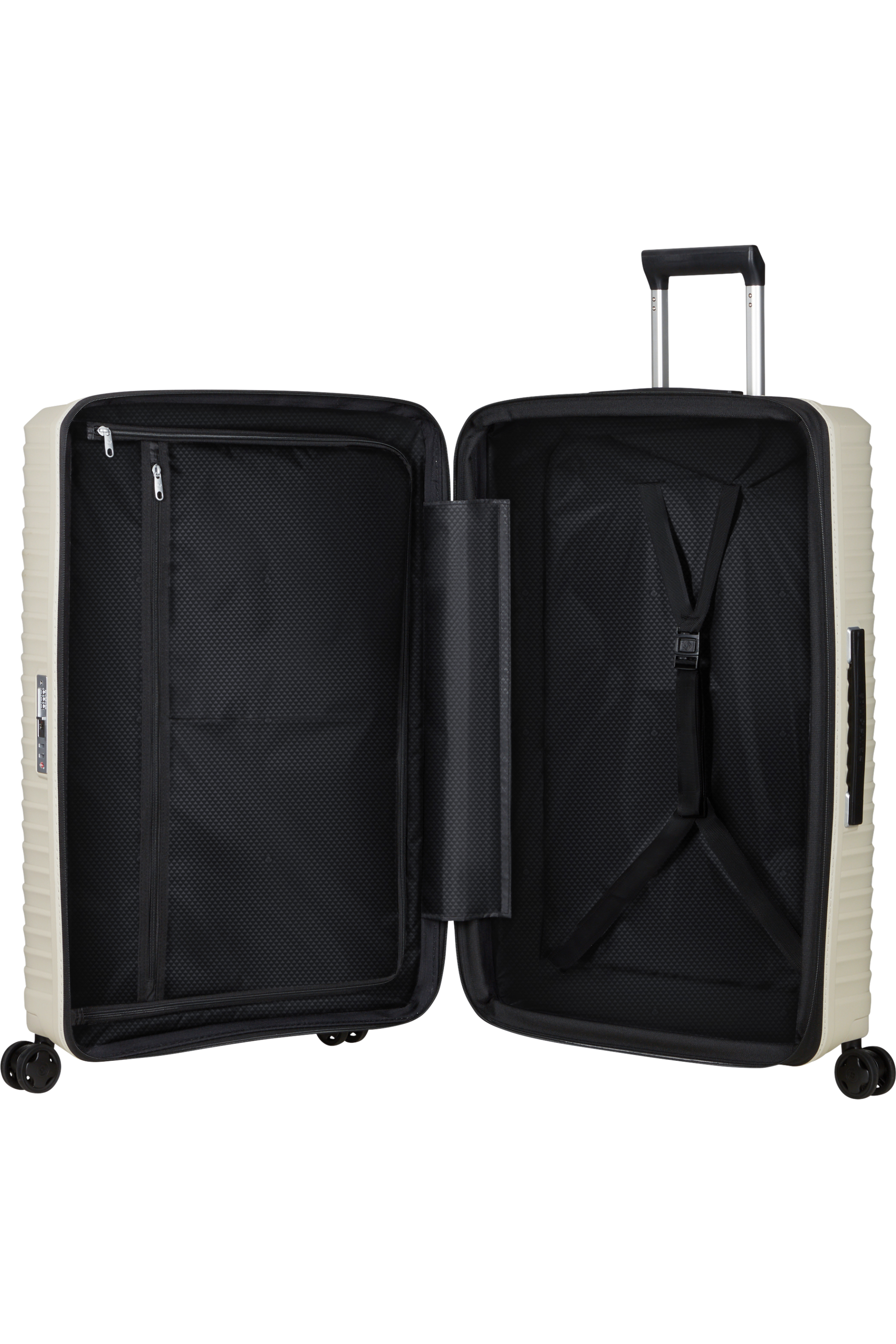 Upscape Valise à 4 roues extensible 75cm - Grès