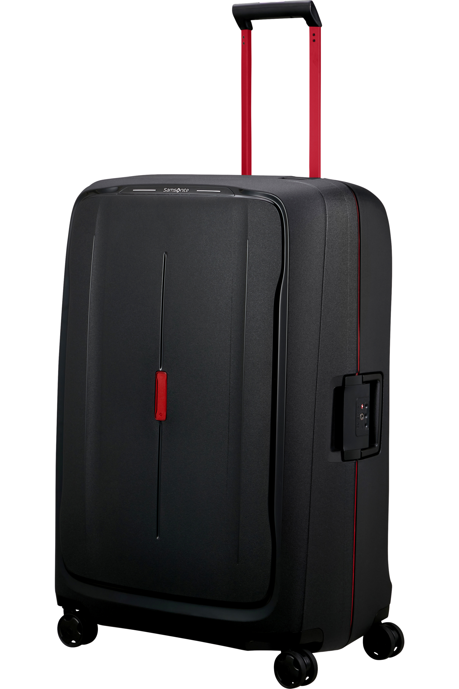 Essens Valise à 4 roues 81cm - Charcoal/Red