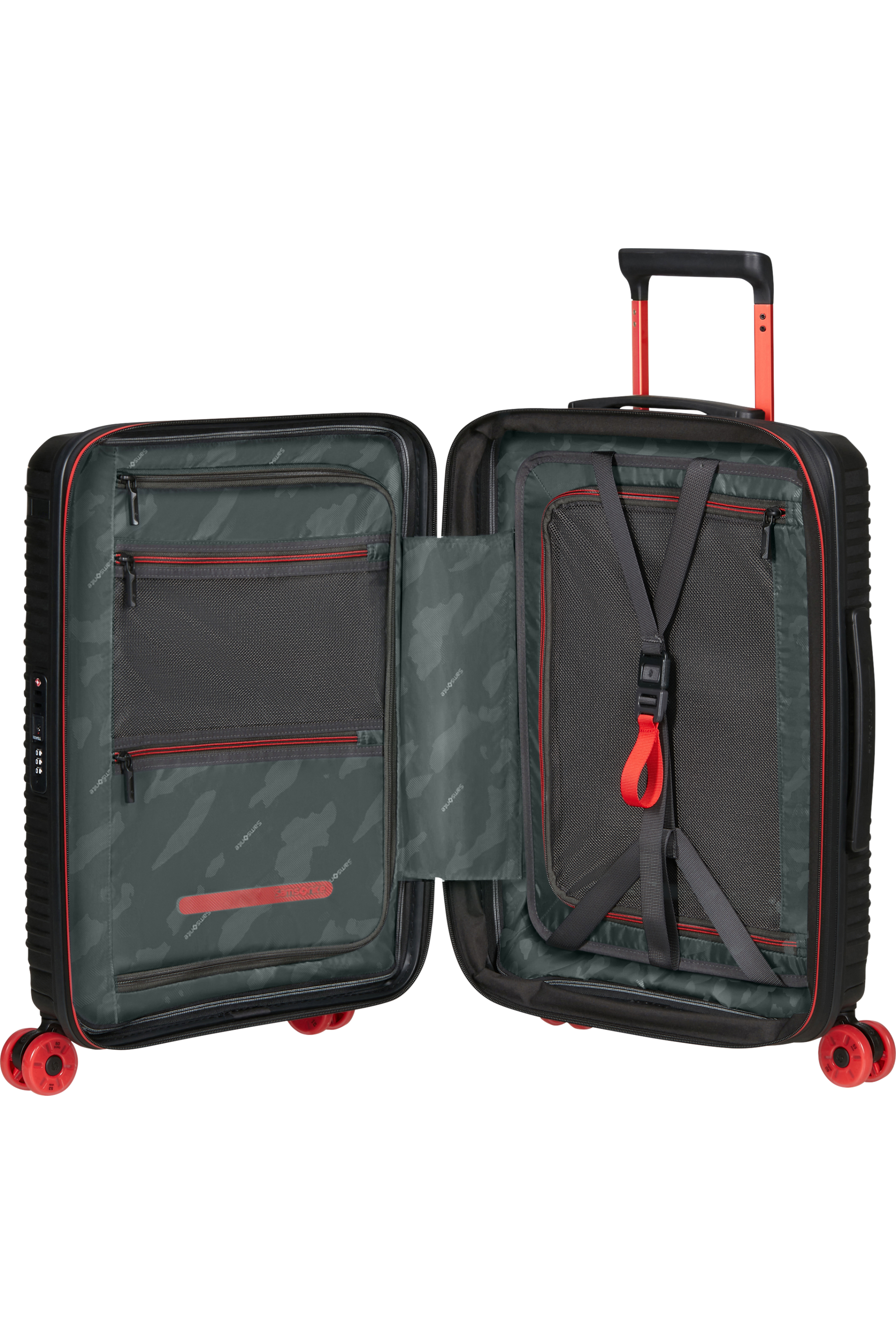 Prodiver Valise à 4 roues extensible 55cm - Noir