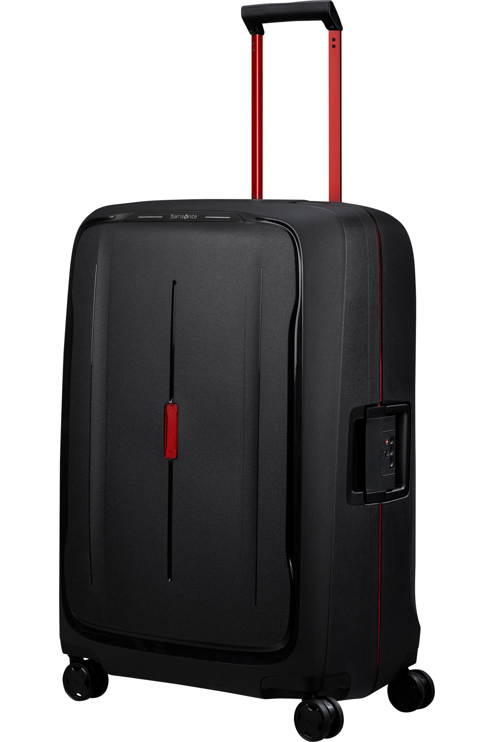 Essens Valise à 4 roues 75cm - Charcoal/Red