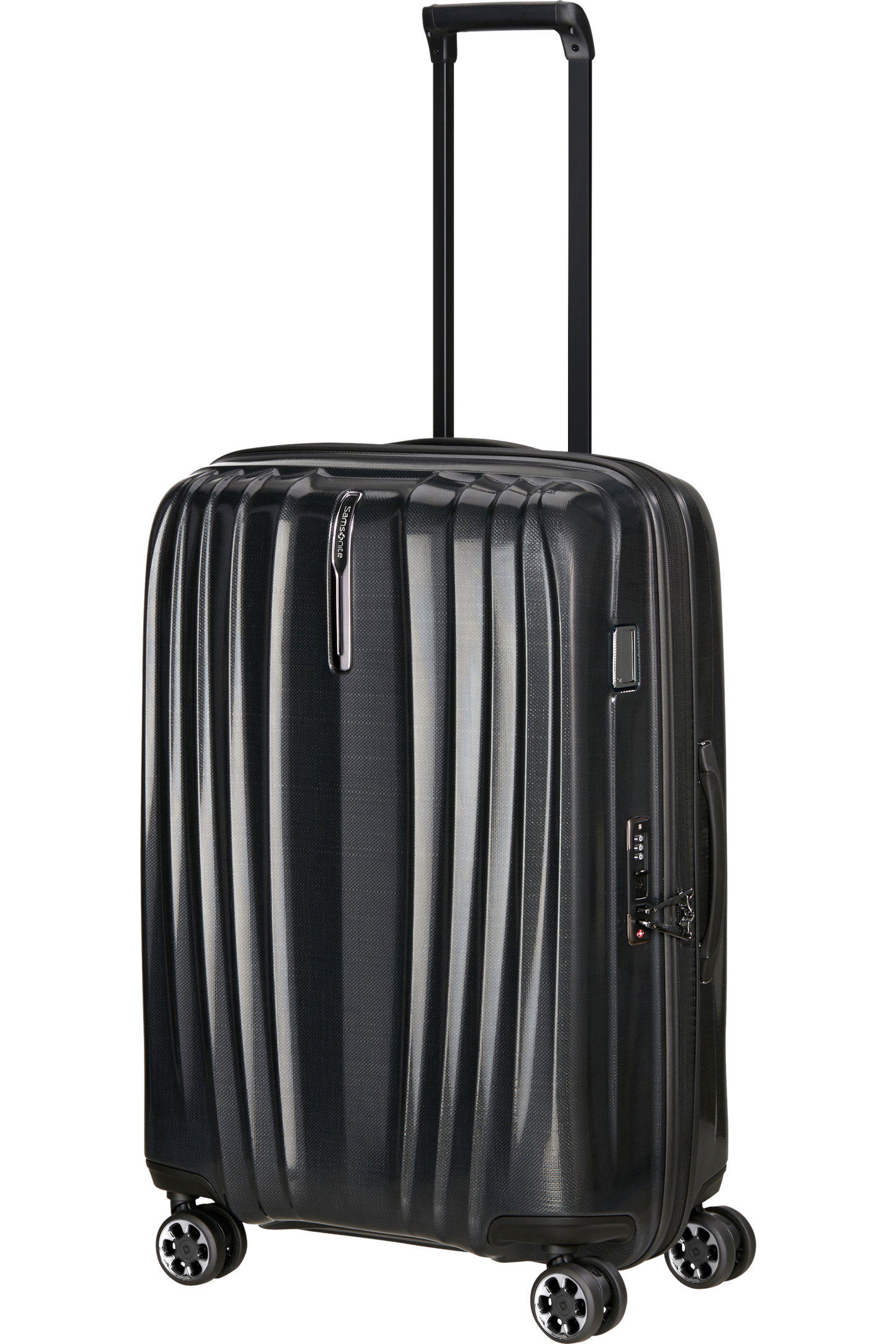 Nexis Valise à 4 roues extensible 70cm - Noir Onyx