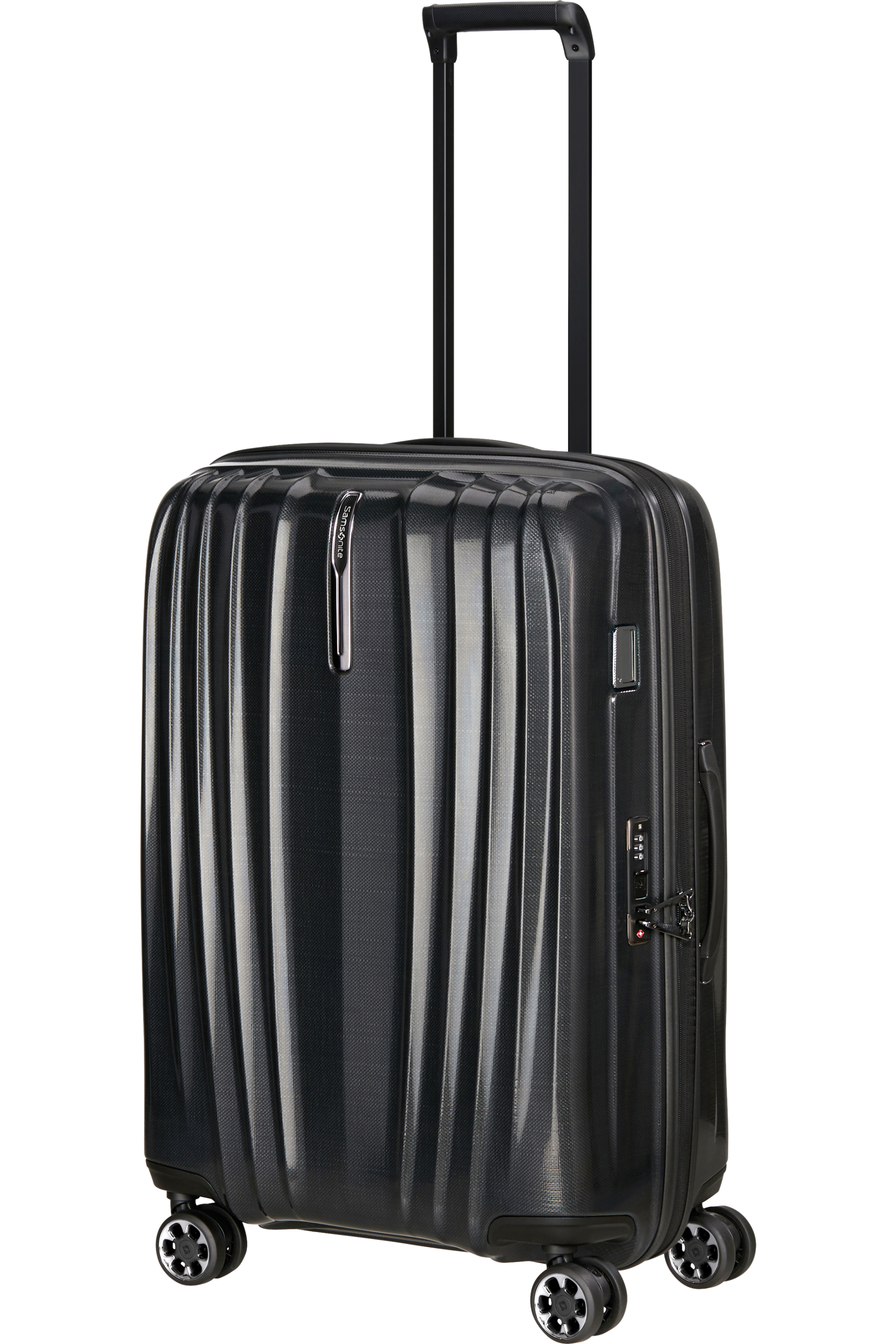 Nexis Valise à 4 roues extensible 70cm - Noir Onyx