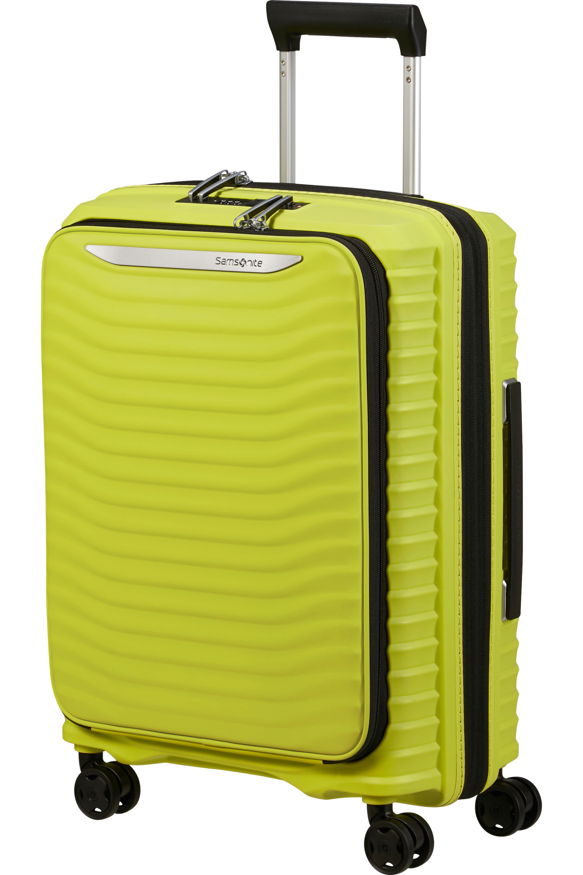 Upscape Valise à 4 roues extensible 55cm - Lime