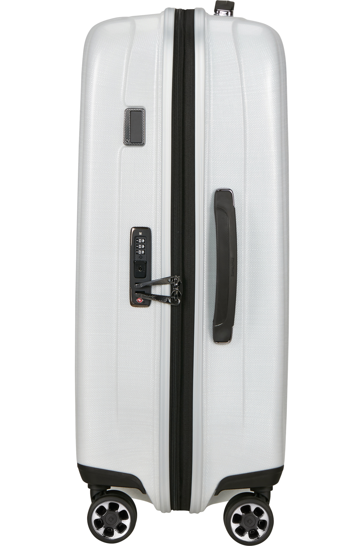 Nexis Valise à 4 roues extensible 70cm - Cotton White