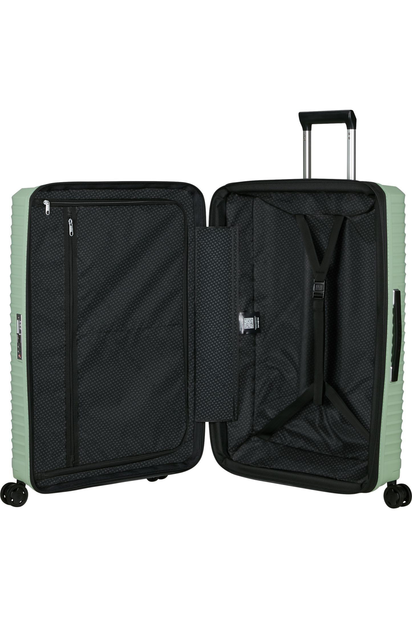 Upscape Valise à 4 roues extensible 75cm - Soft Sage