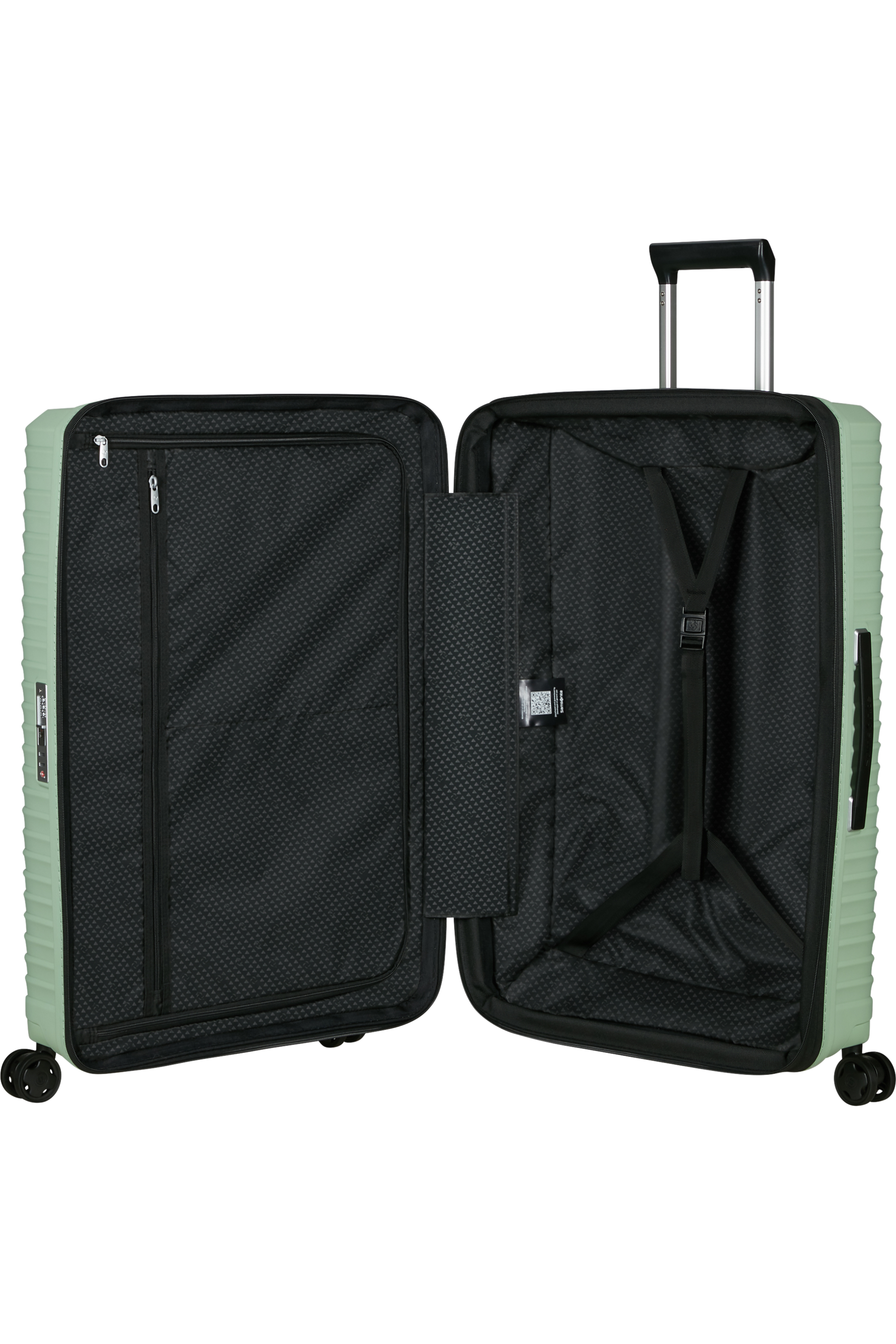 Upscape Valise à 4 roues extensible 75cm - Soft Sage