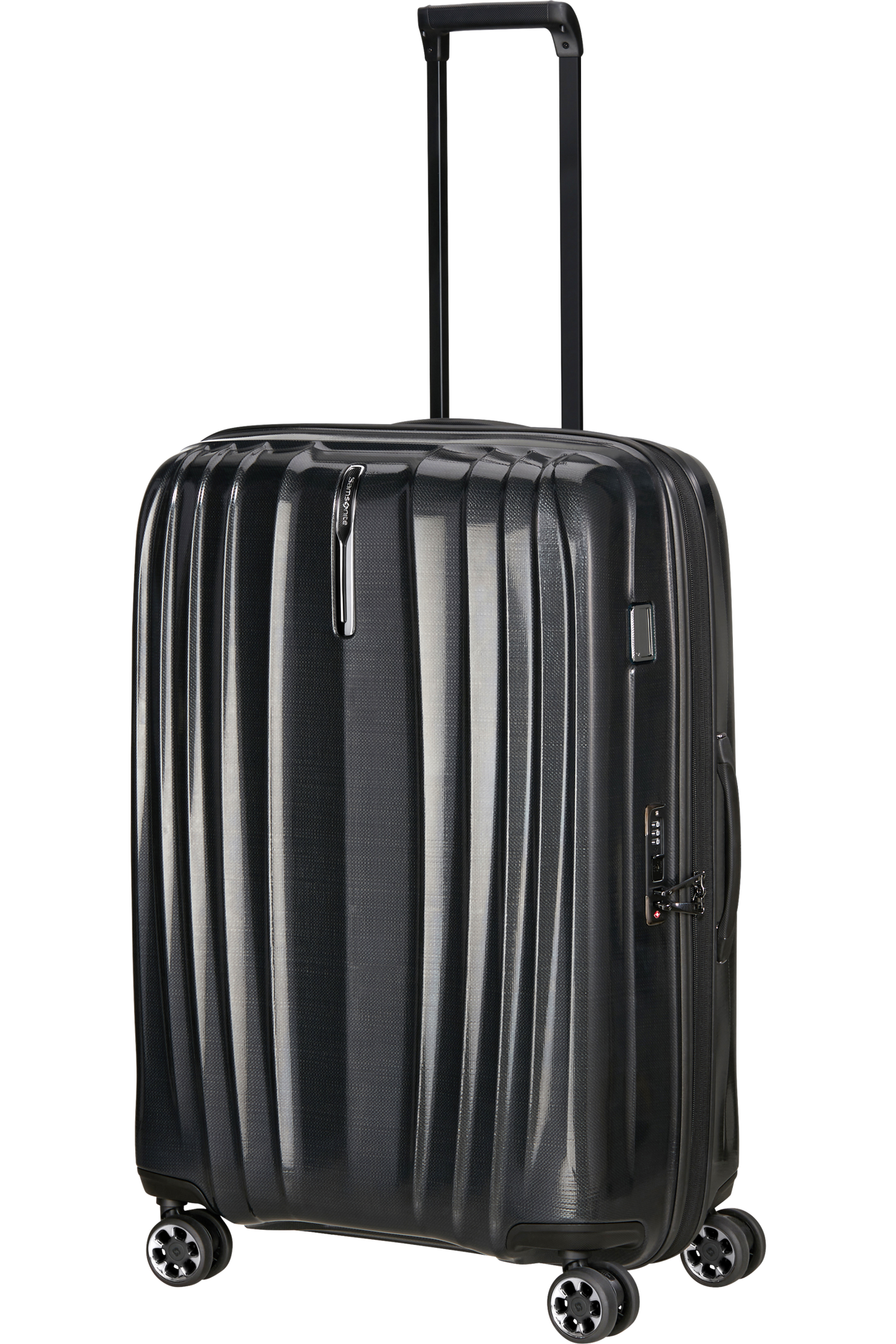 Nexis Valise à 4 roues extensible 76cm - Noir Onyx