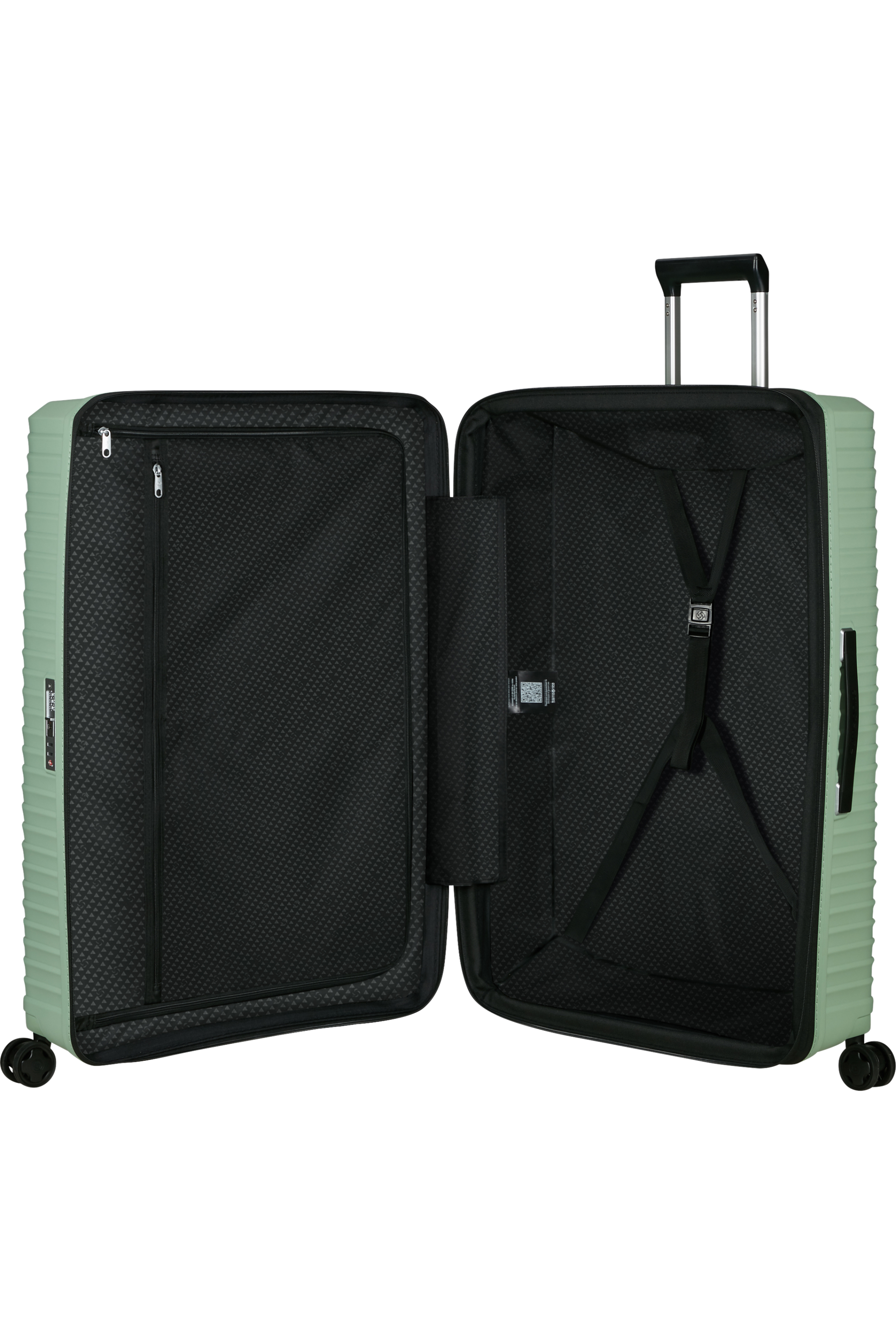 Upscape Valise à 4 roues extensible 81cm - Soft Sage