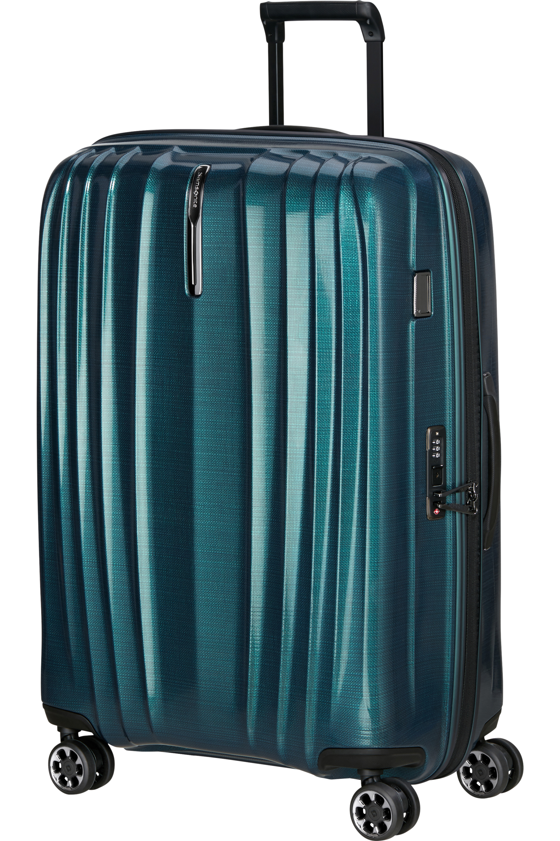Nexis Valise à 4 roues extensible 76cm - Deep Petrol